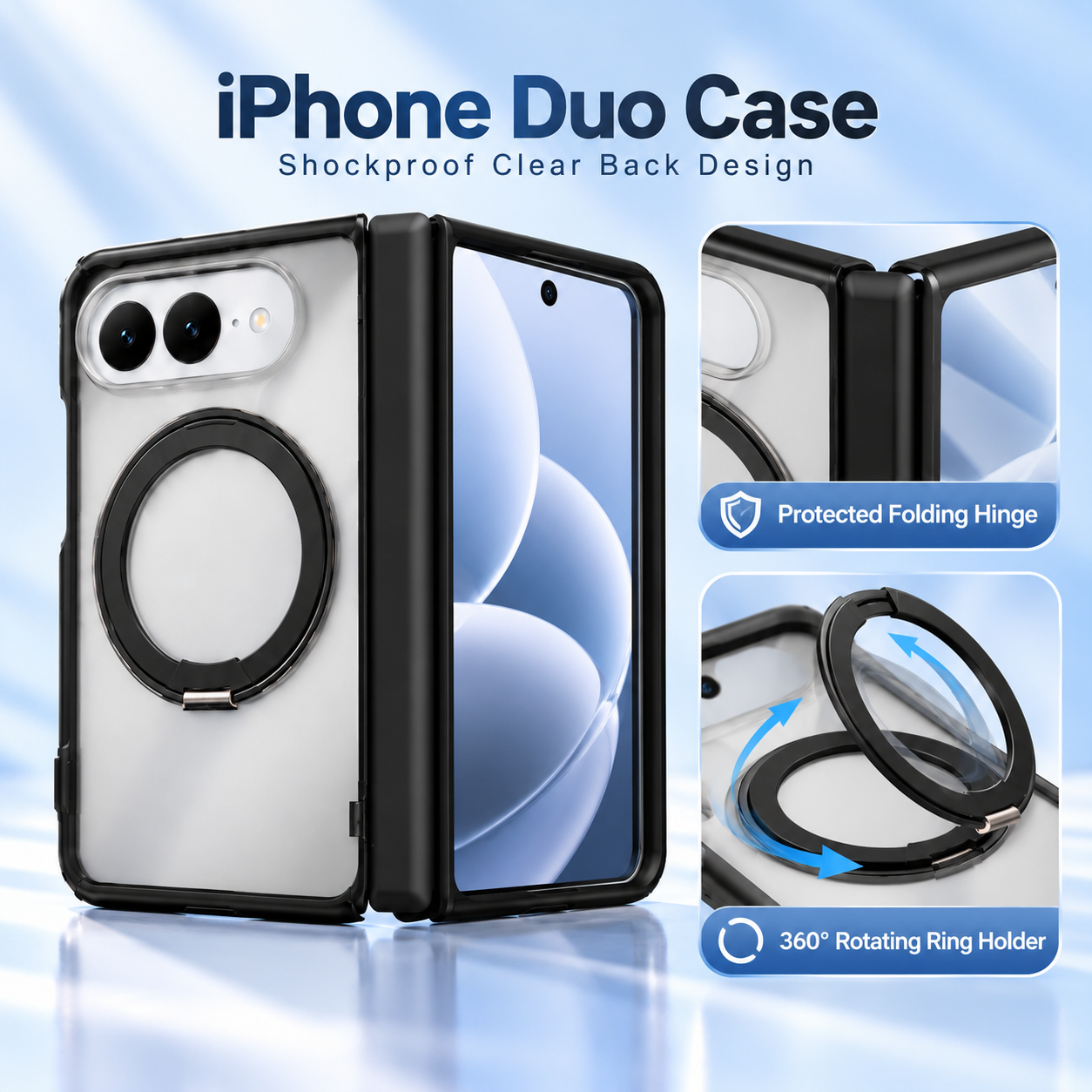 iPhone Duo 360 Rotating Strong Magsafe Case – Star Cases