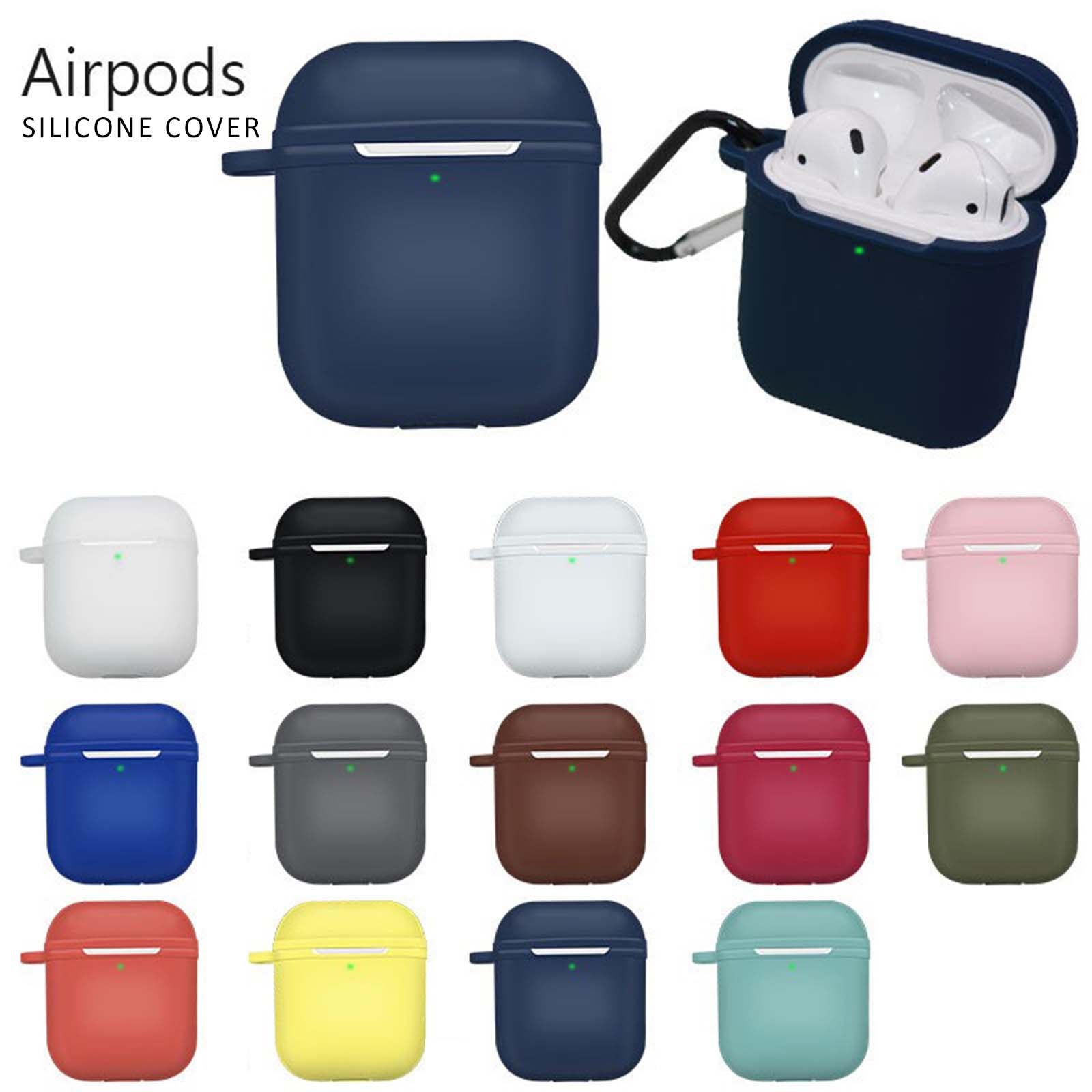 Apple Airpods 1/2 Silicone Gel Case