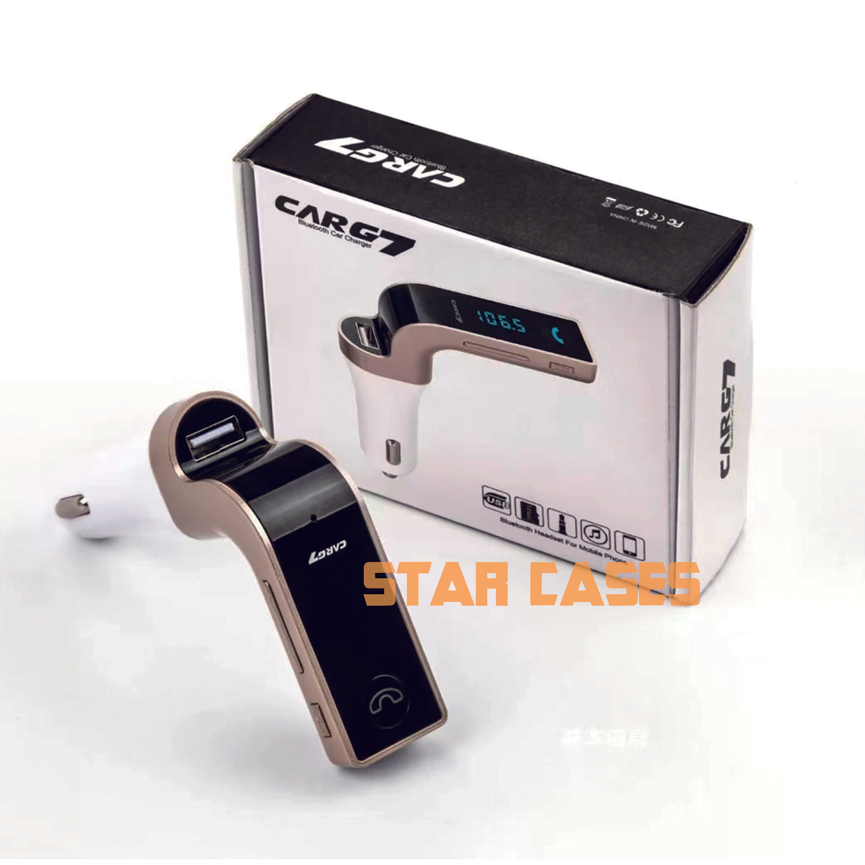 Genuine G7 Bluetooth-compatible 4.0 FM Transmitter