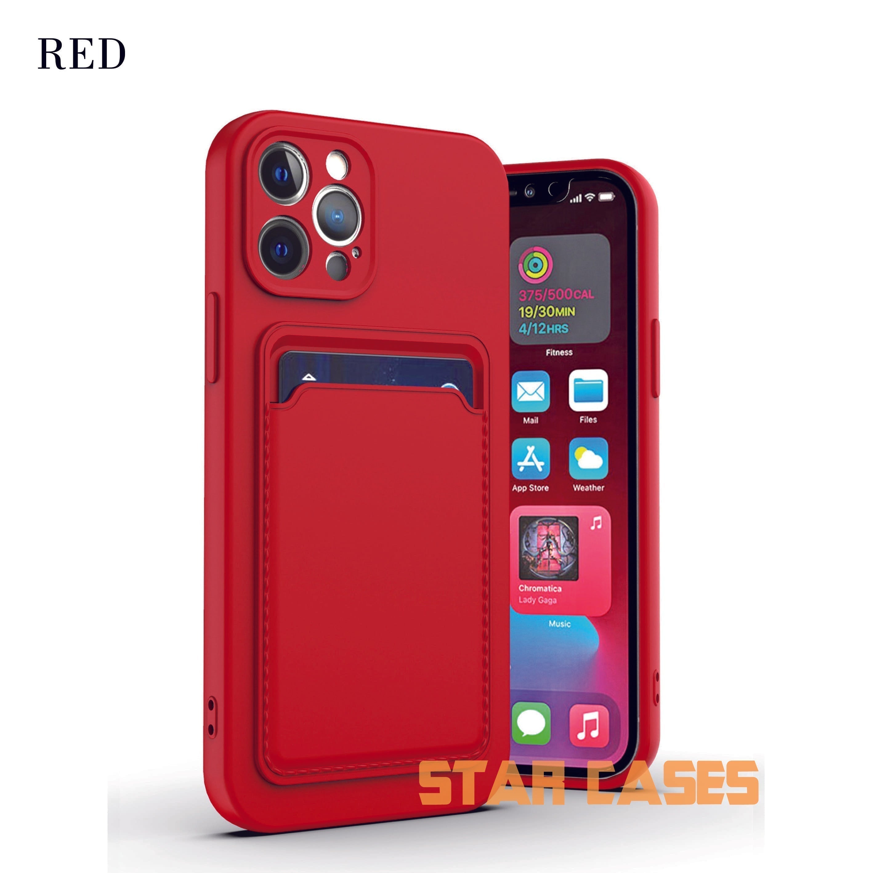 iPhone XsMax Back Card Silicone Case
