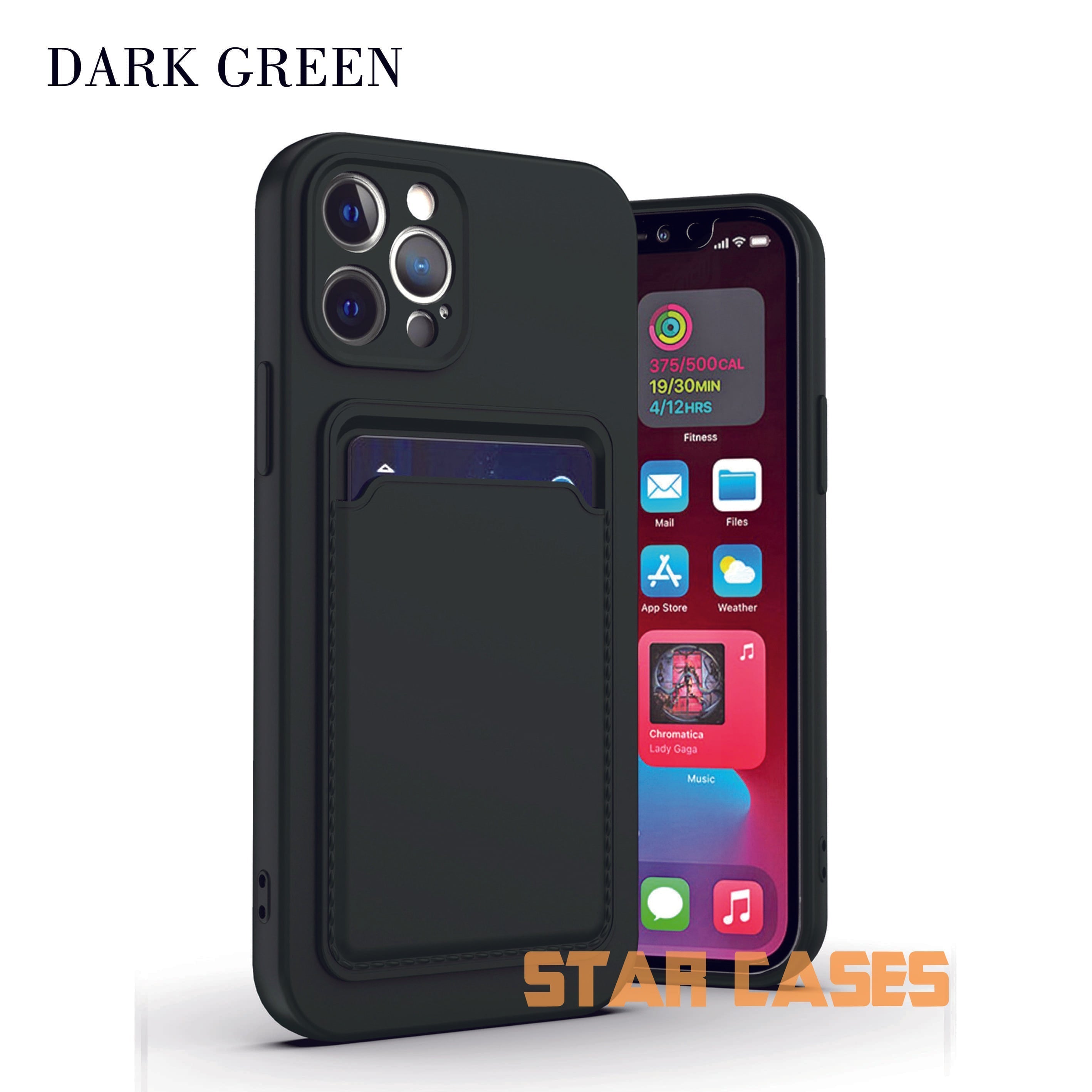 iPhone 11 Back Card Silicone Case