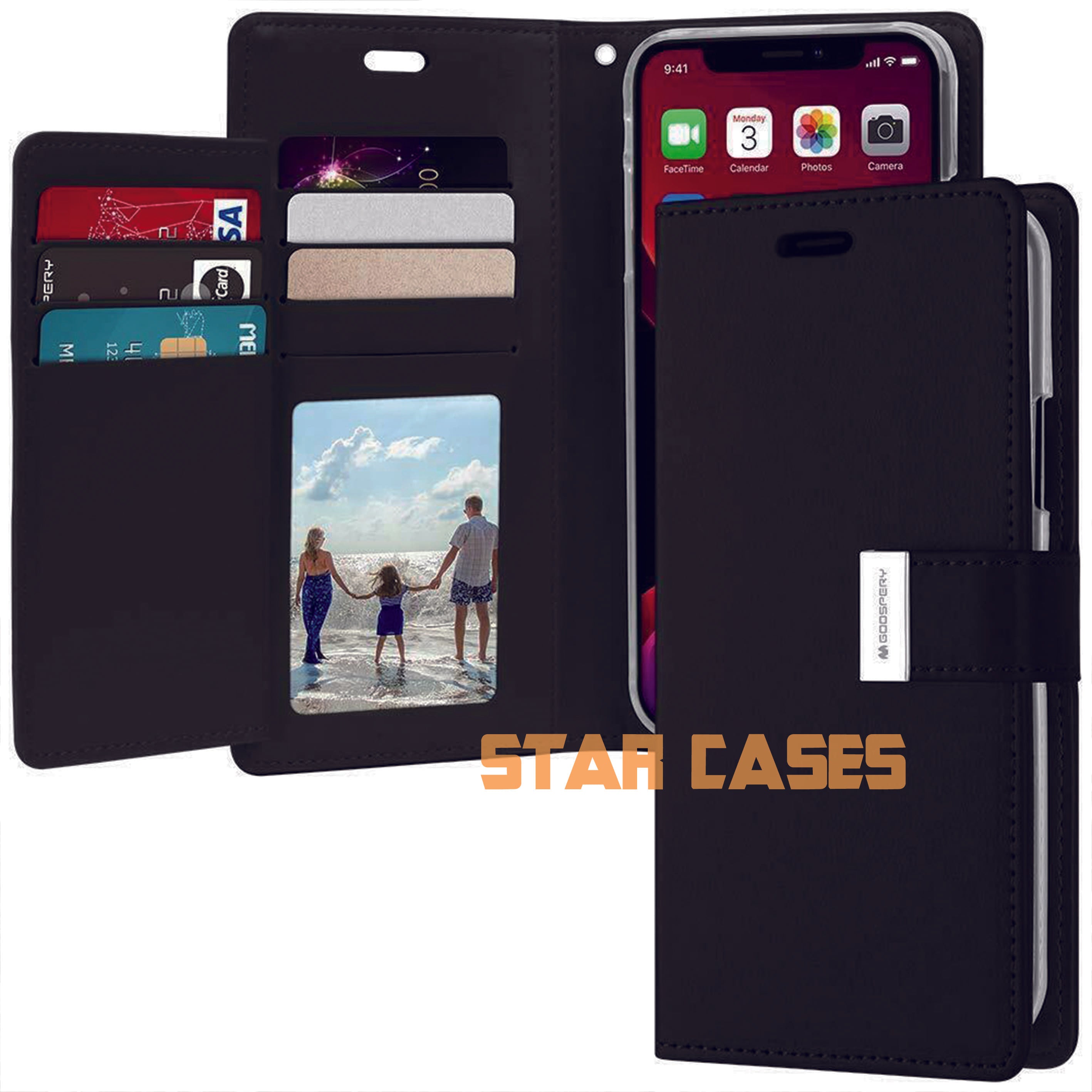 iPhone 16 Plus Rich Dairy Flip Wallet Cover