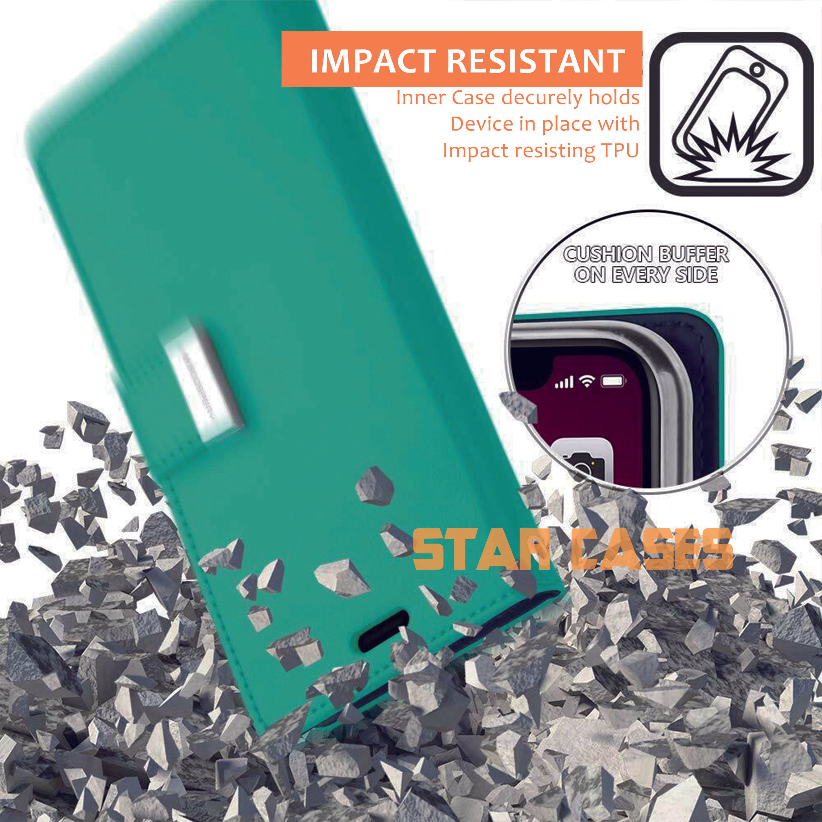 iPhone 16 Plus Rich Dairy Flip Wallet Cover