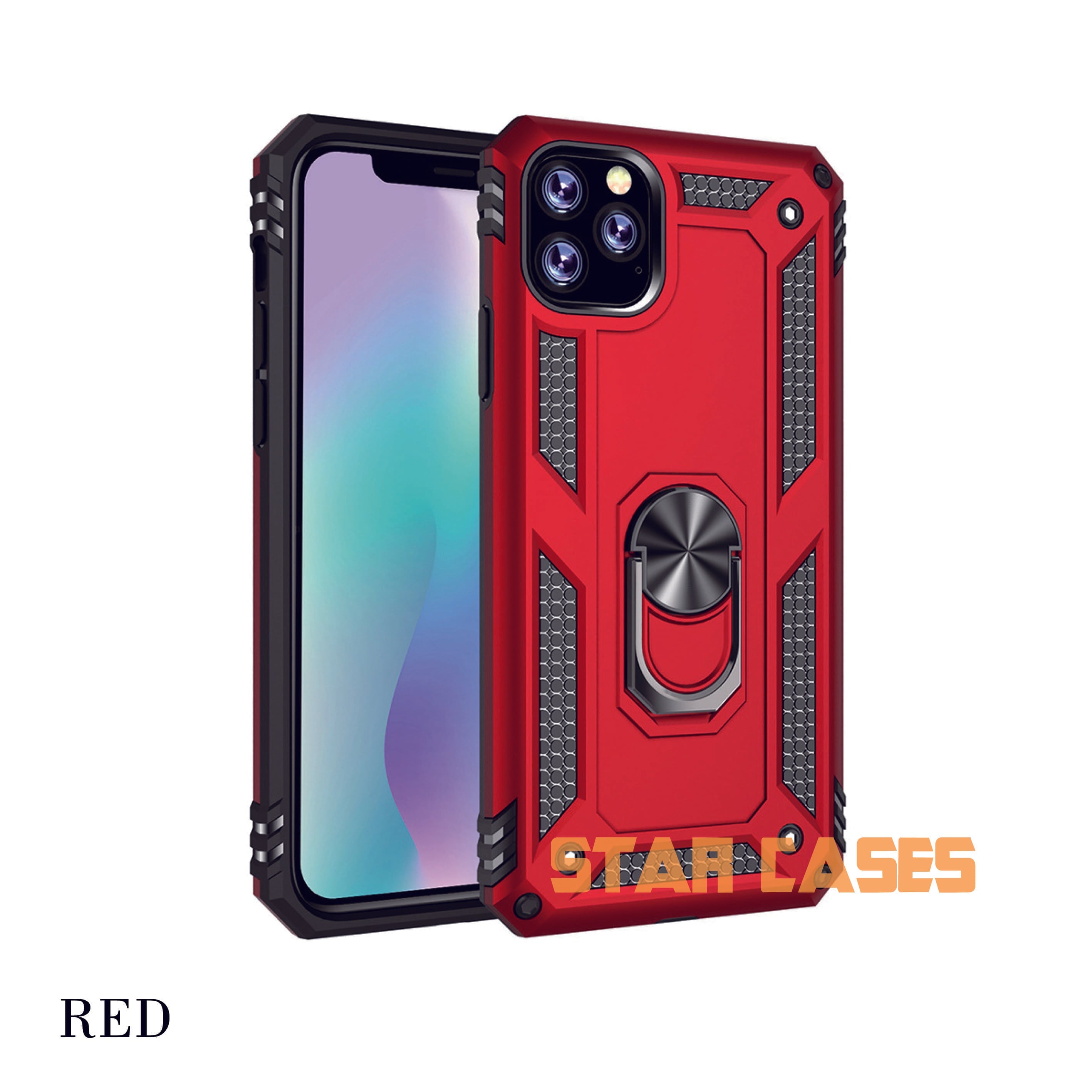 Samsung Note10 Plus Military Ring Holder Magnetic Case