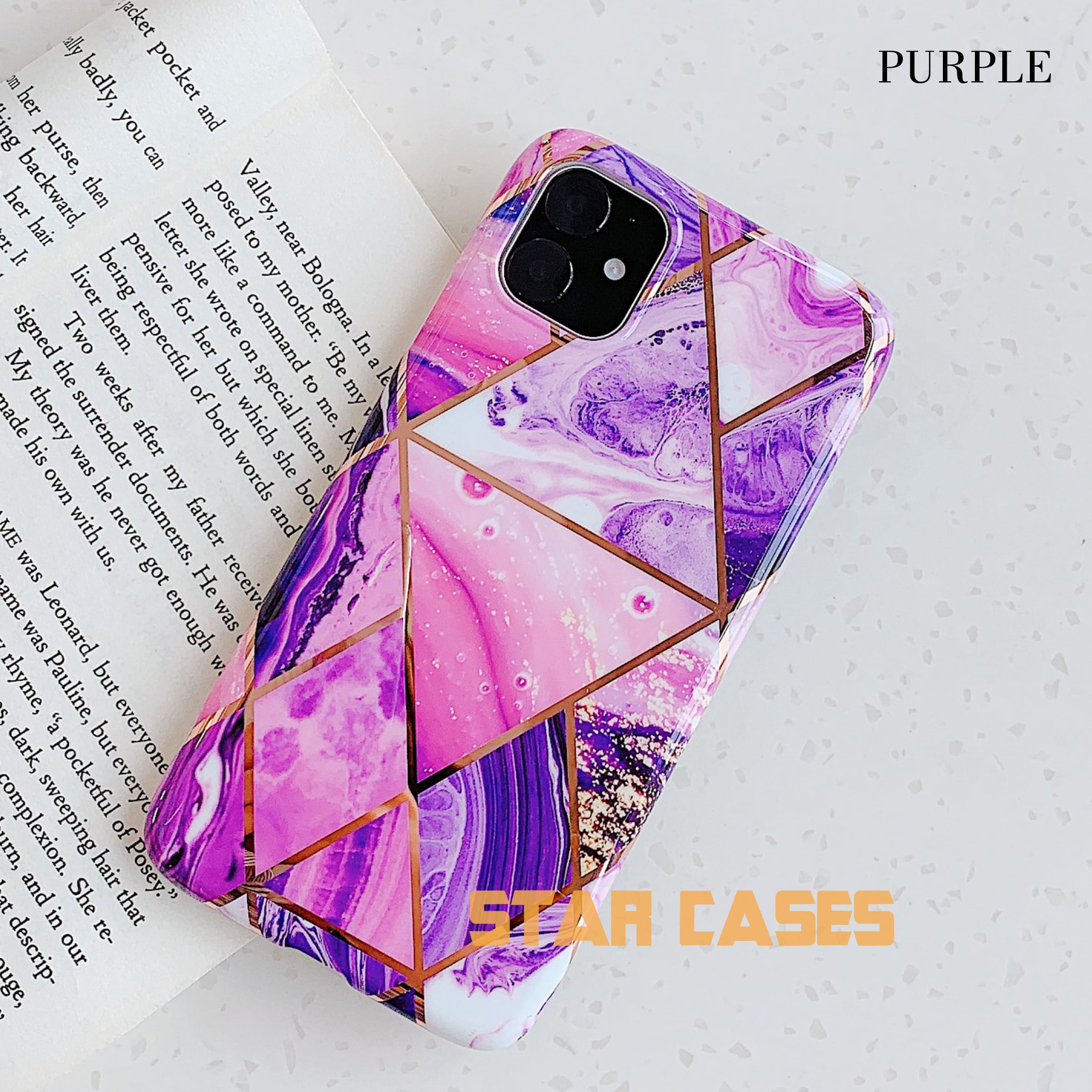 iPhone XS Max Marble Diamond Soft Case