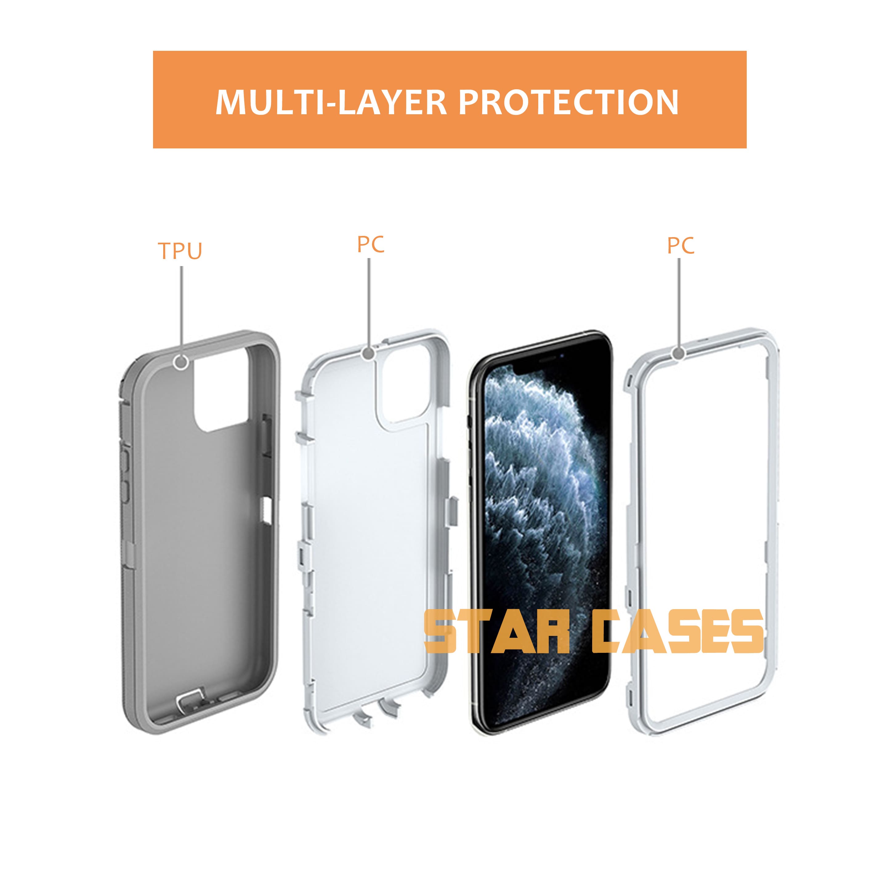 iPhone 12 Pro Max Defender Heavy Duty Case