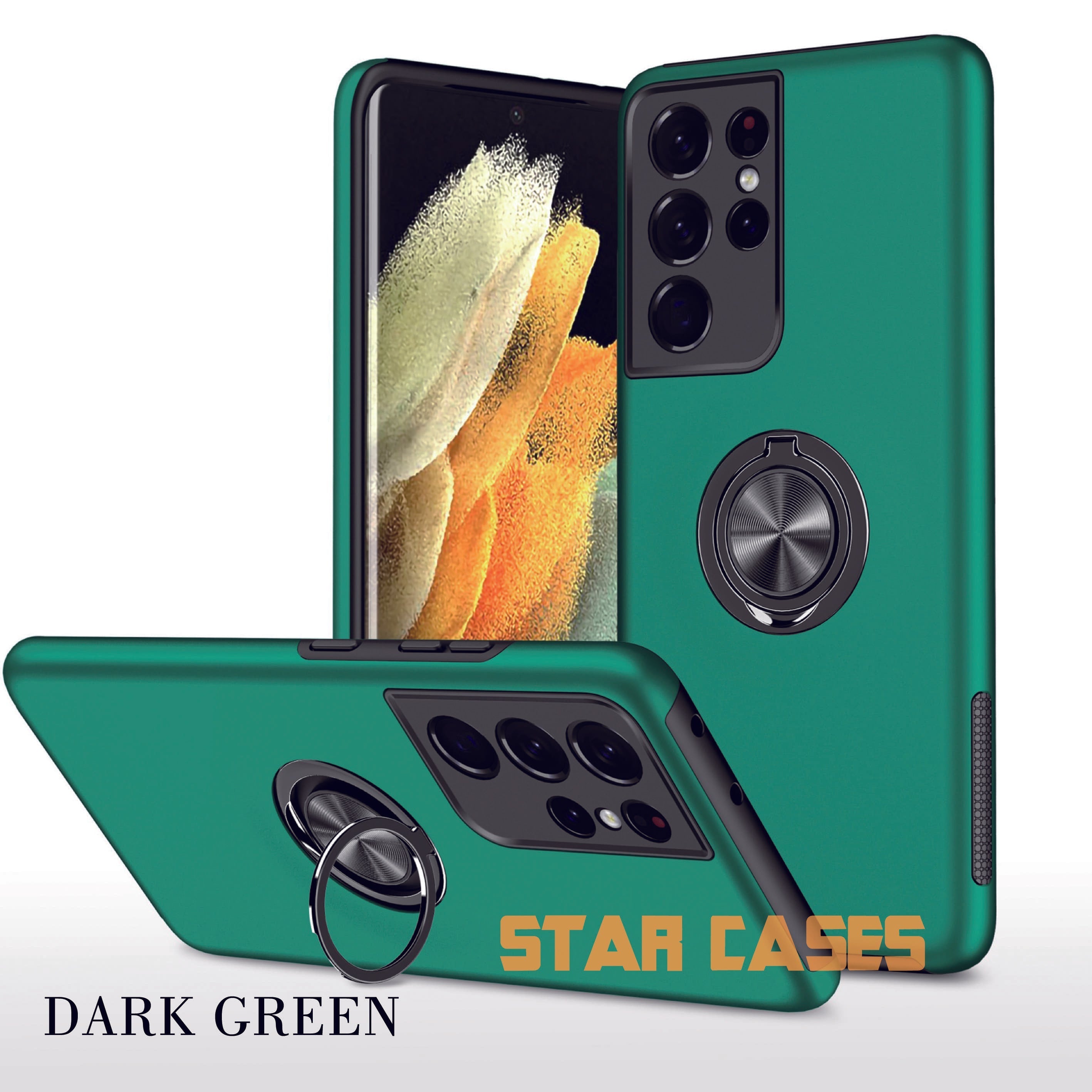Samsung A23 Series Hybrid Magnetic Ring Holder Case
