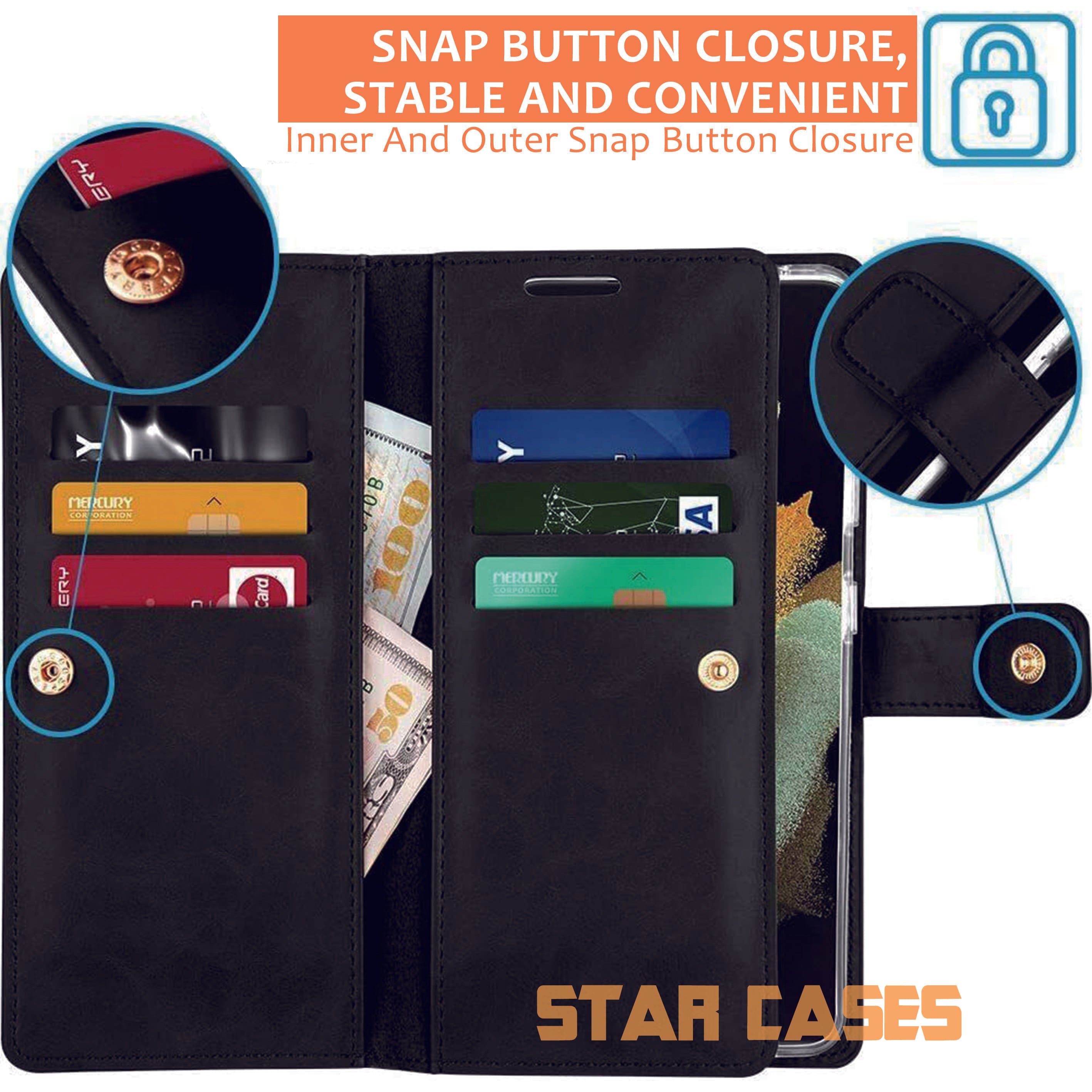 Samsung S20 Ultra Mansoor Flip Wallet Cover