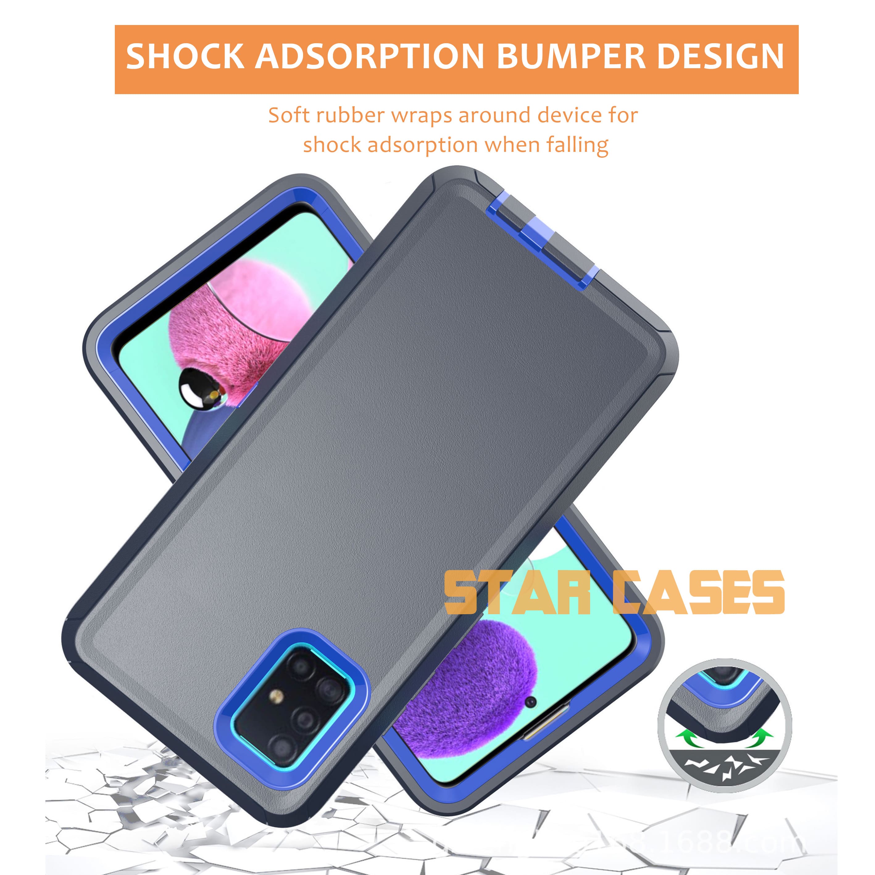 Samsung A35 Defender Hybrid Case