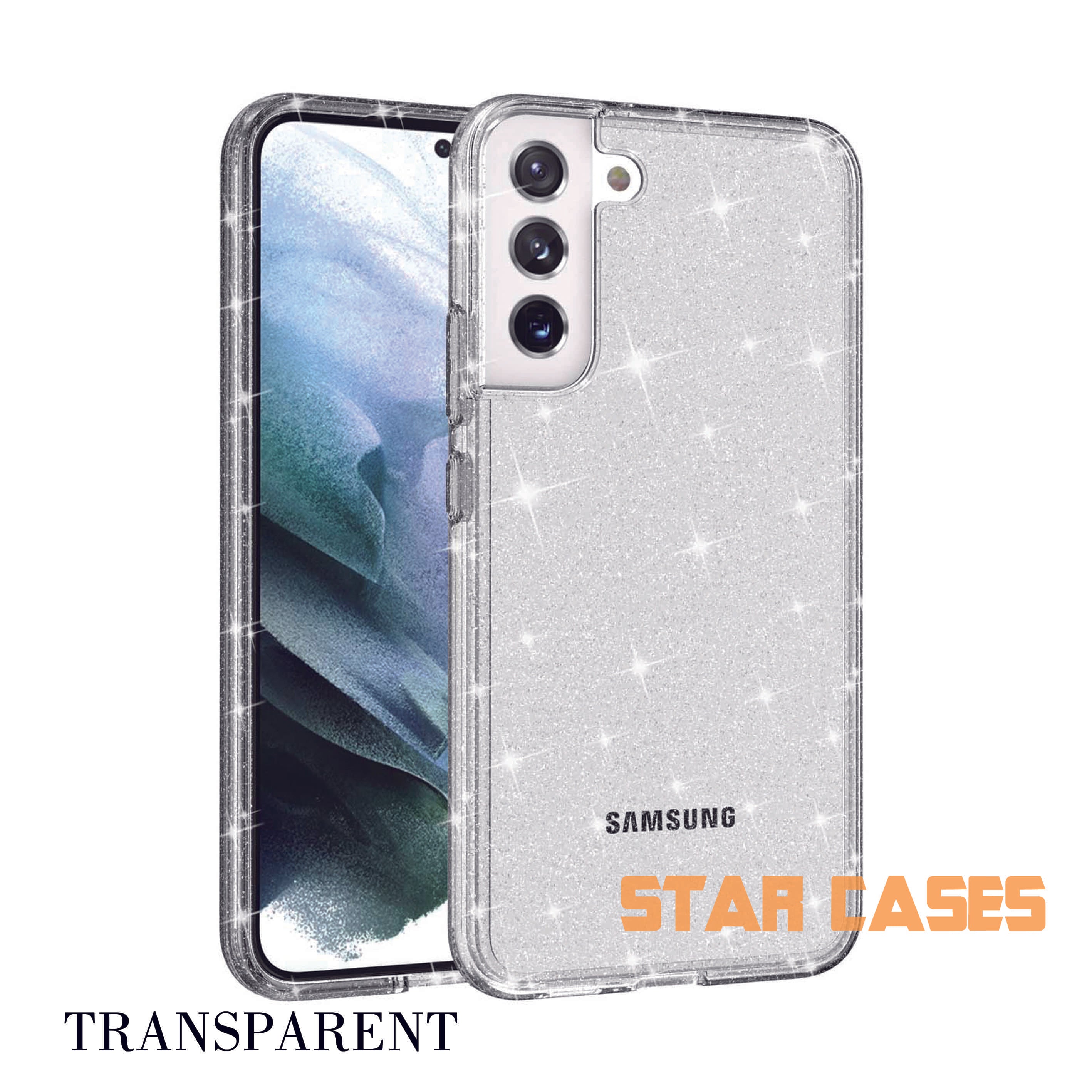Samsung S23 Plus Terminator Sparkling Hard Clear Case