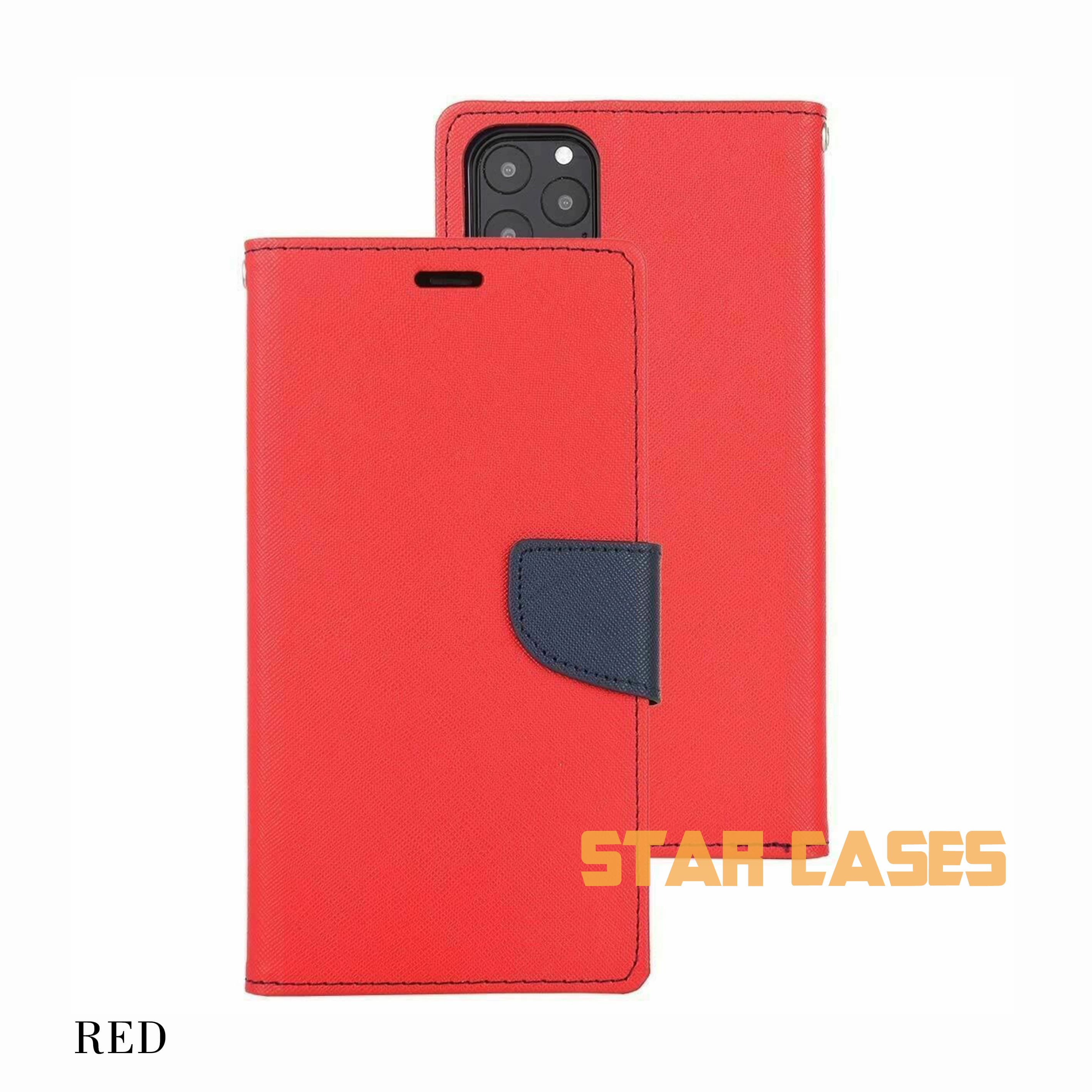 iPhone XR Leather Flip Wallet Cover