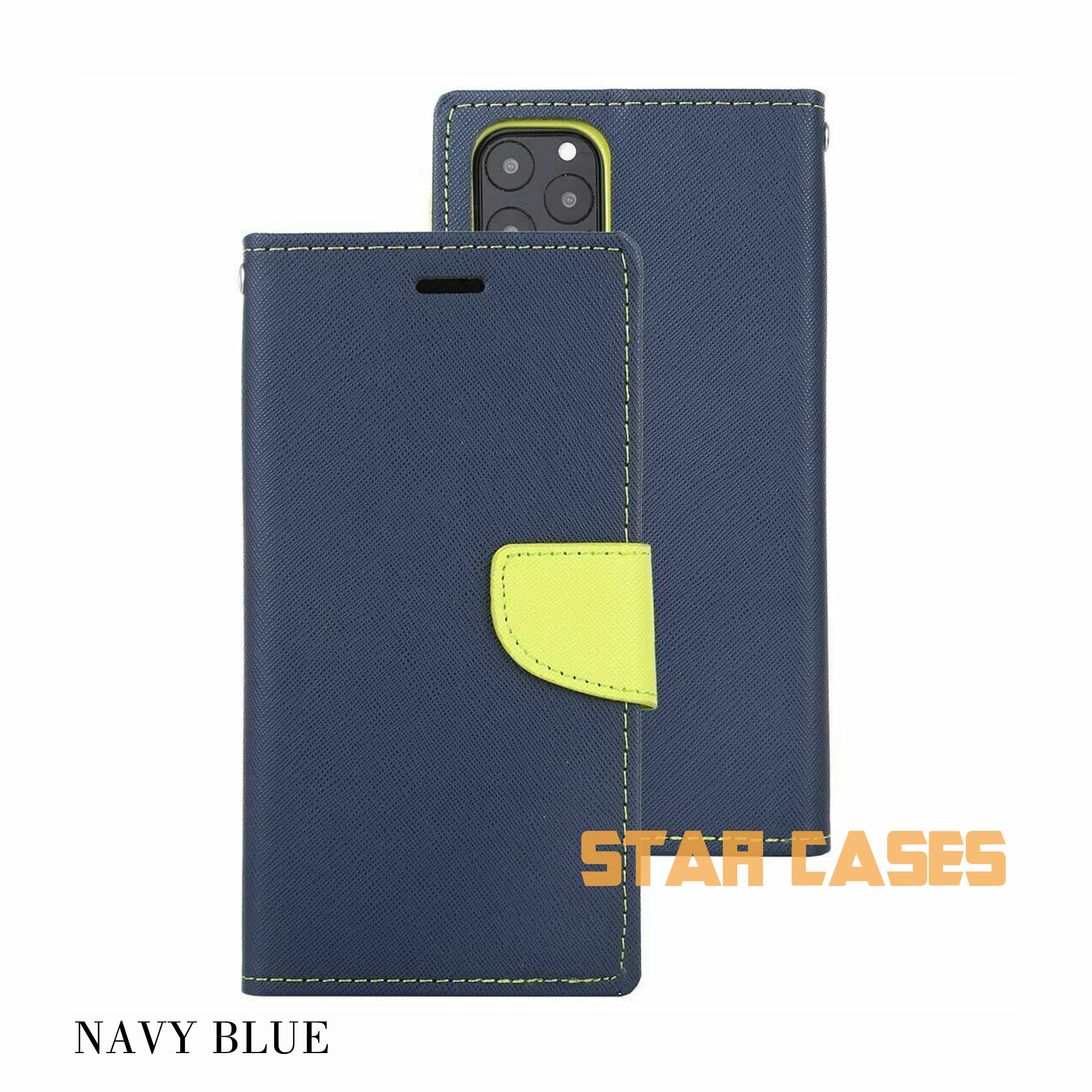 iPhone XR Leather Flip Wallet Cover