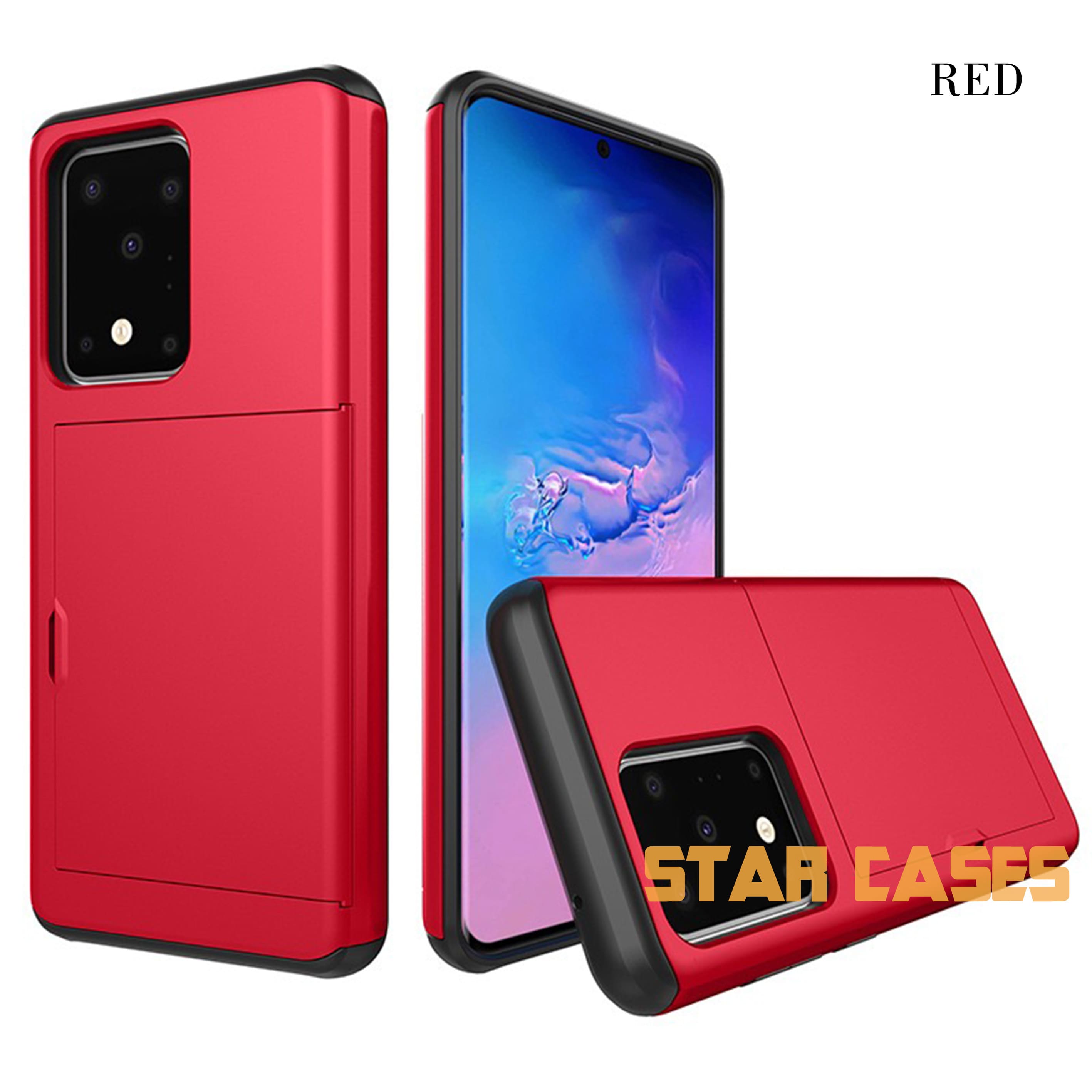 Samsung Note10 Heavy Duty Back Slide Card Case