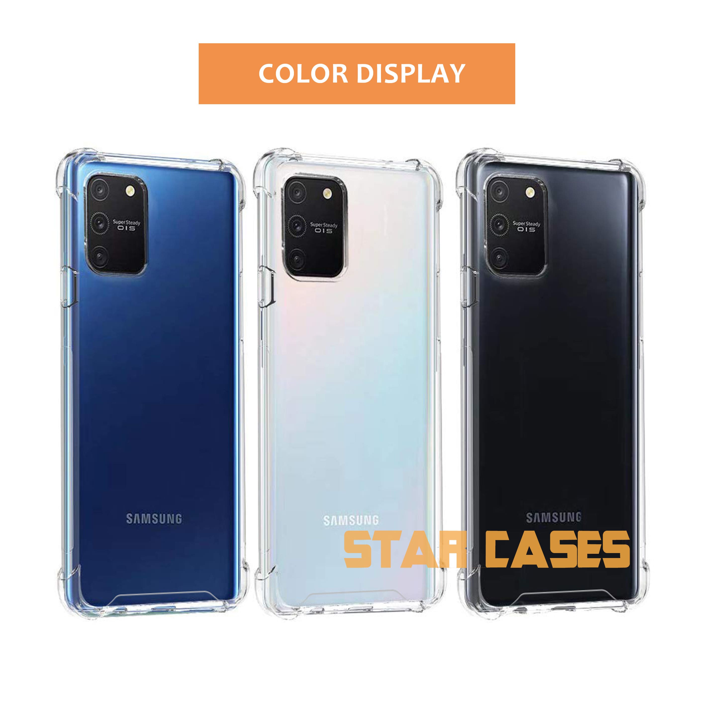 Samsung A20/30 Clear Soft Bumper Case