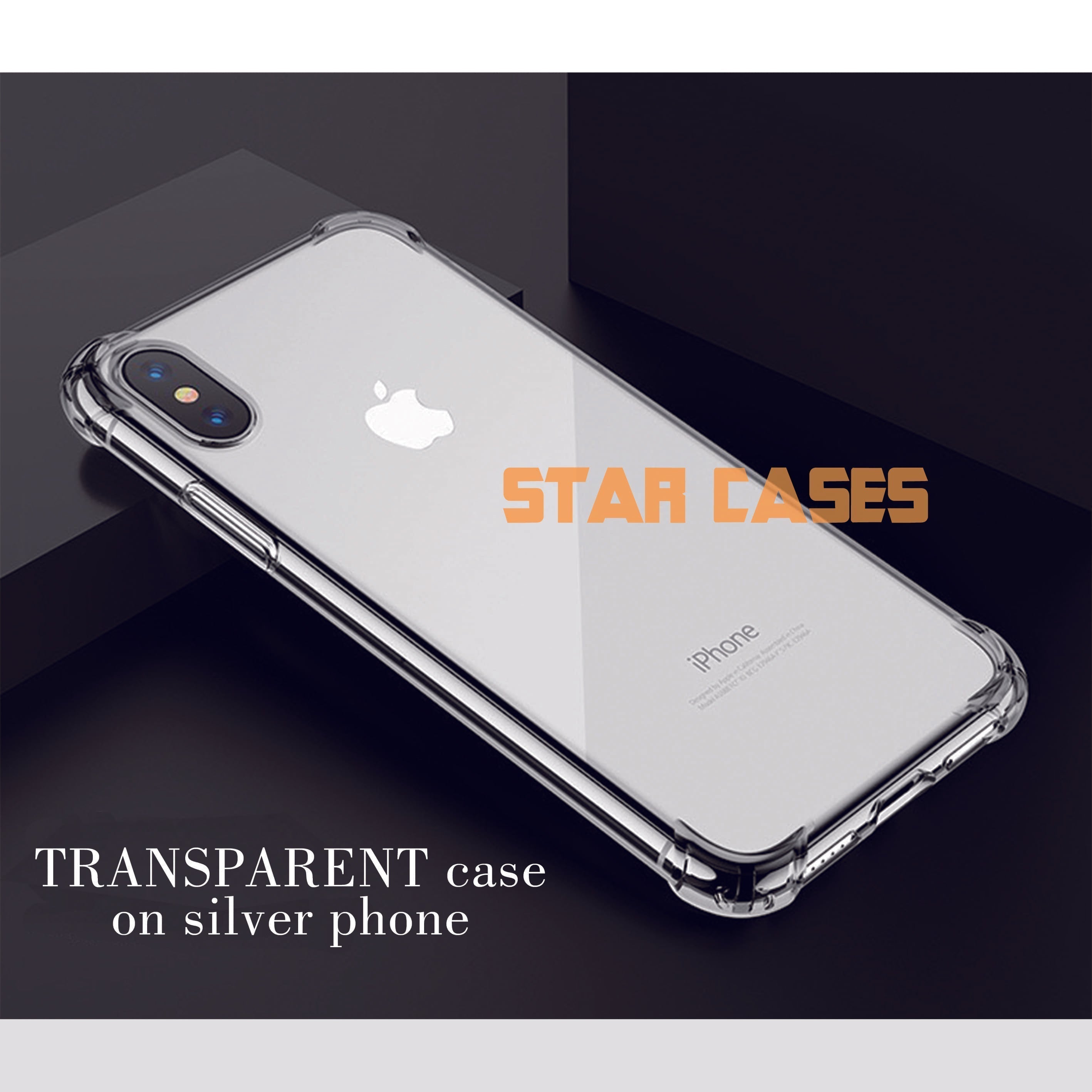 iPhone 16 Plus Clear Soft Bumper Case