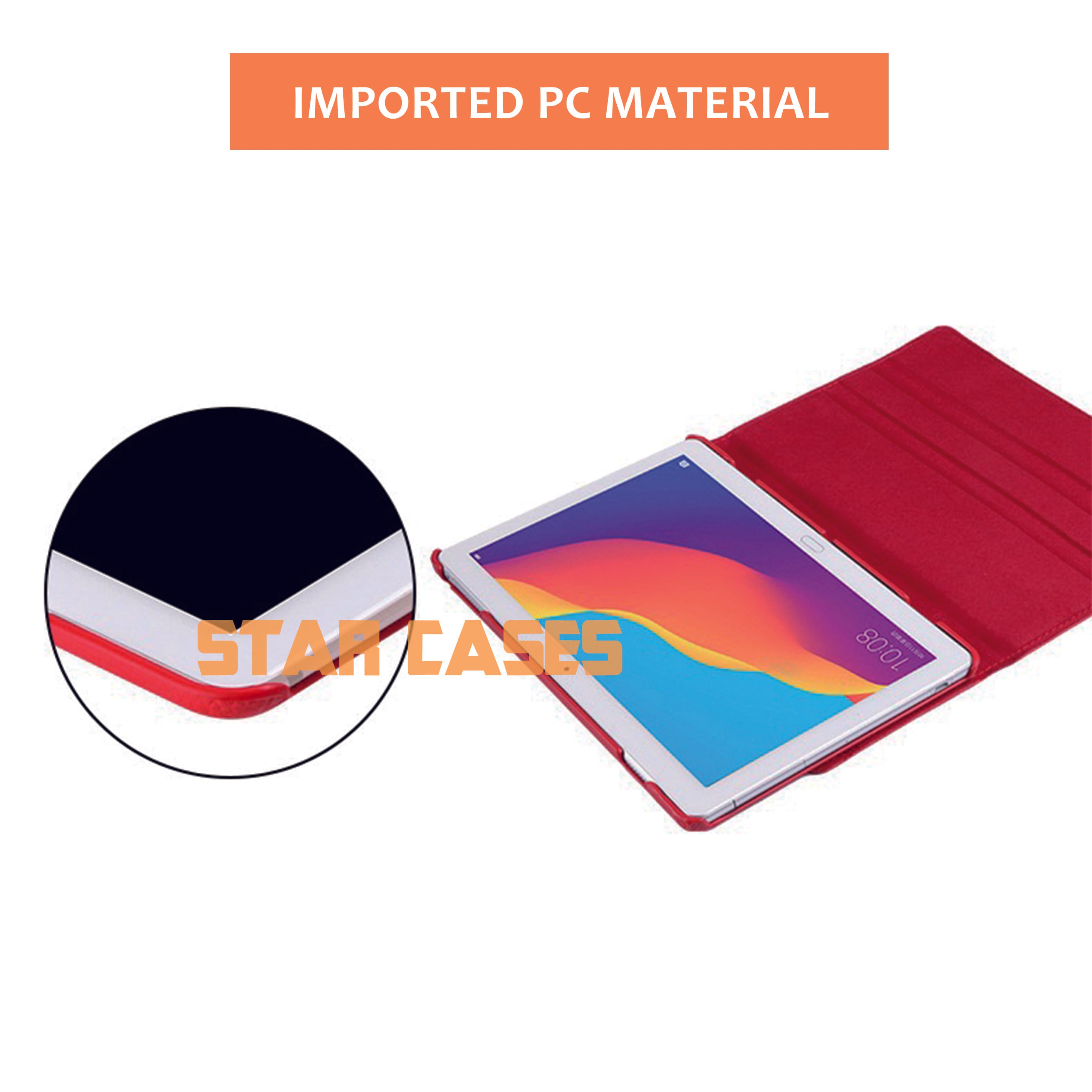 Samsung Tab A7 Lite T220/225 Tablet 360 Rotation Leather Flip Cover