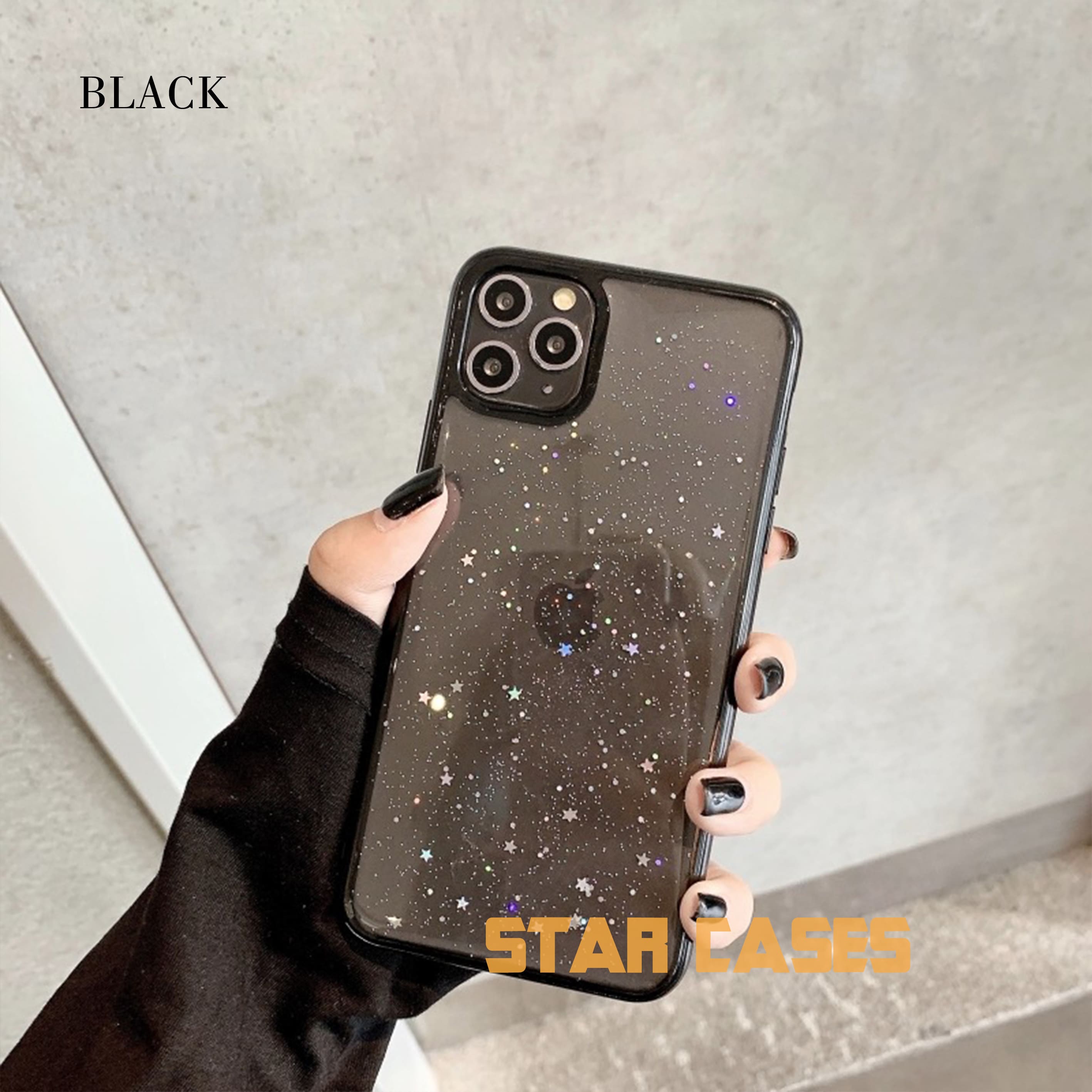 iPhone XR Bling Star Glitter Slim Case