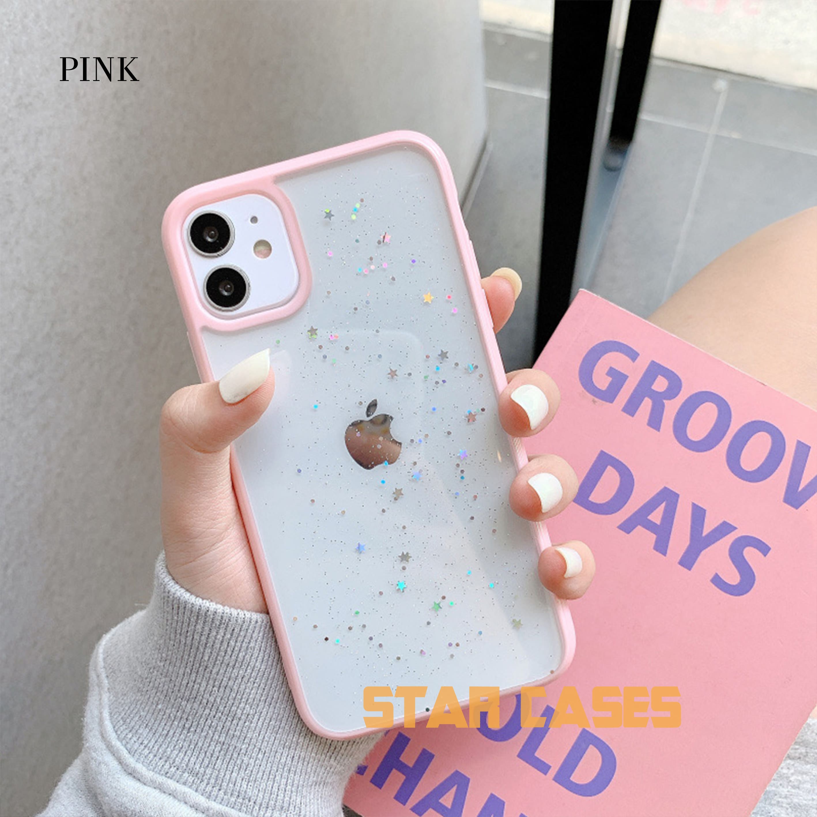 iPhone XR Bling Star Glitter Slim Case