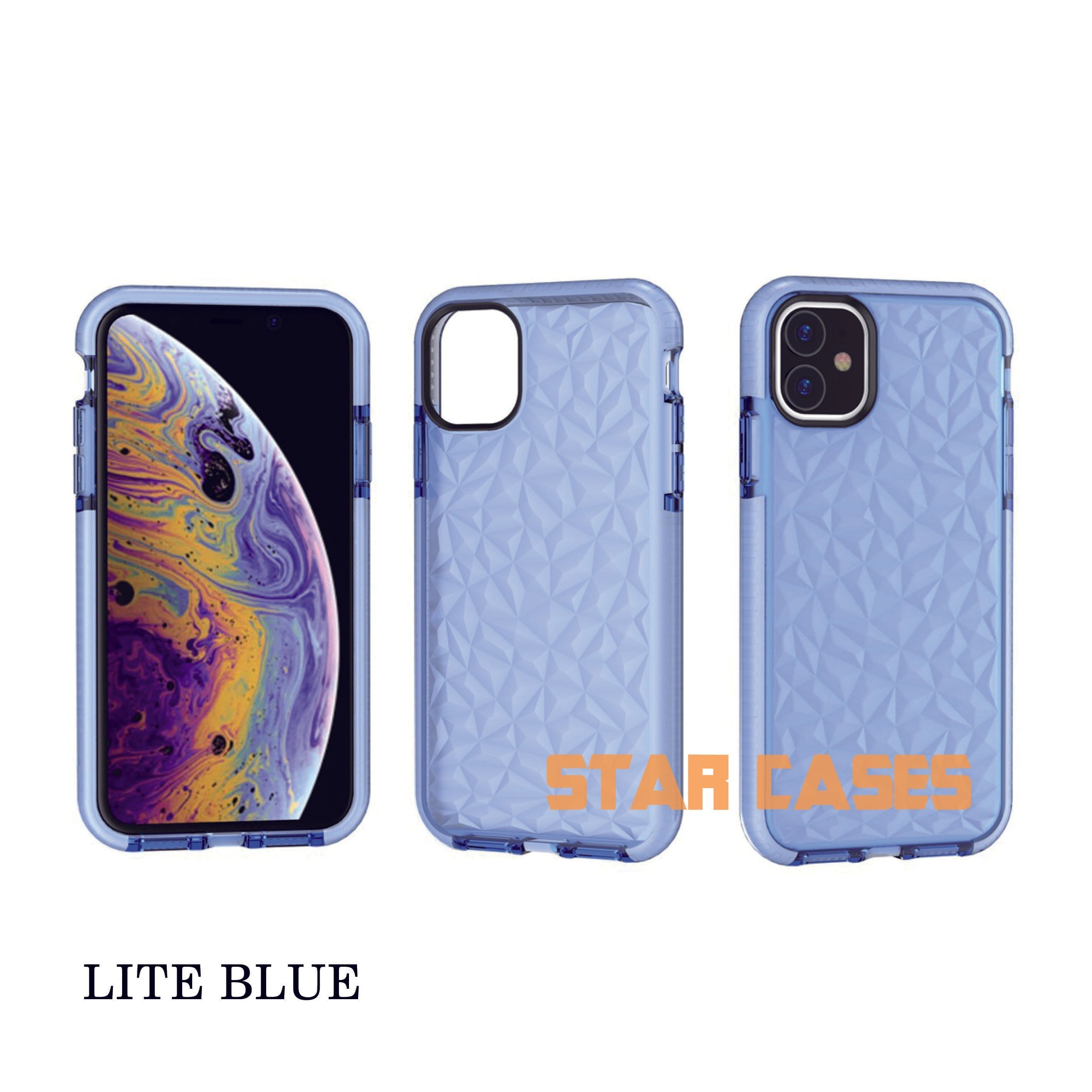iPhone 12/12 Pro Triangle Diamond Shockproof Case