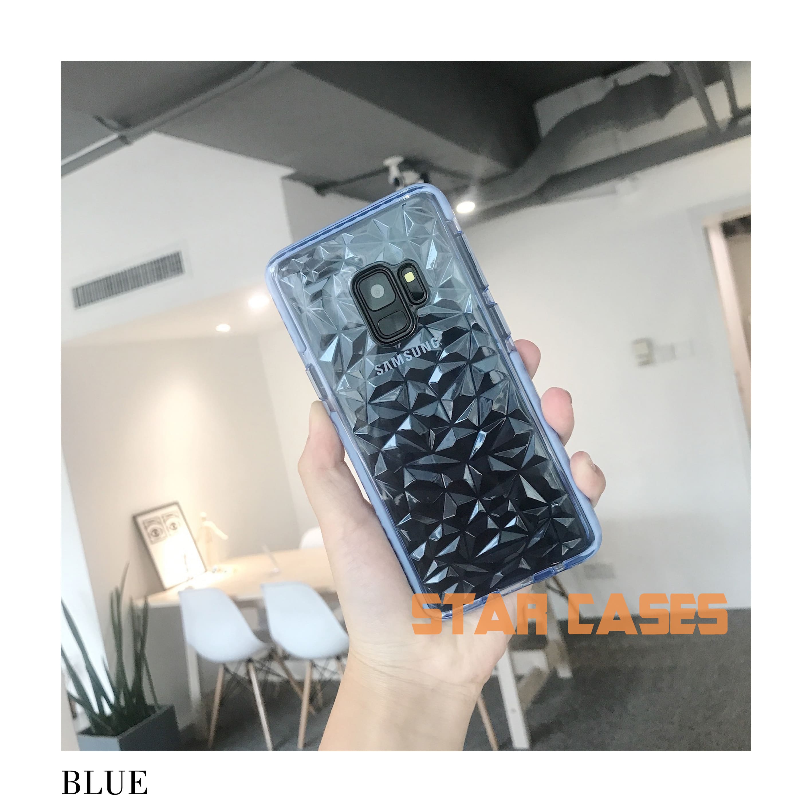 Samsung S20 Triangle Diamond Shockproof Case