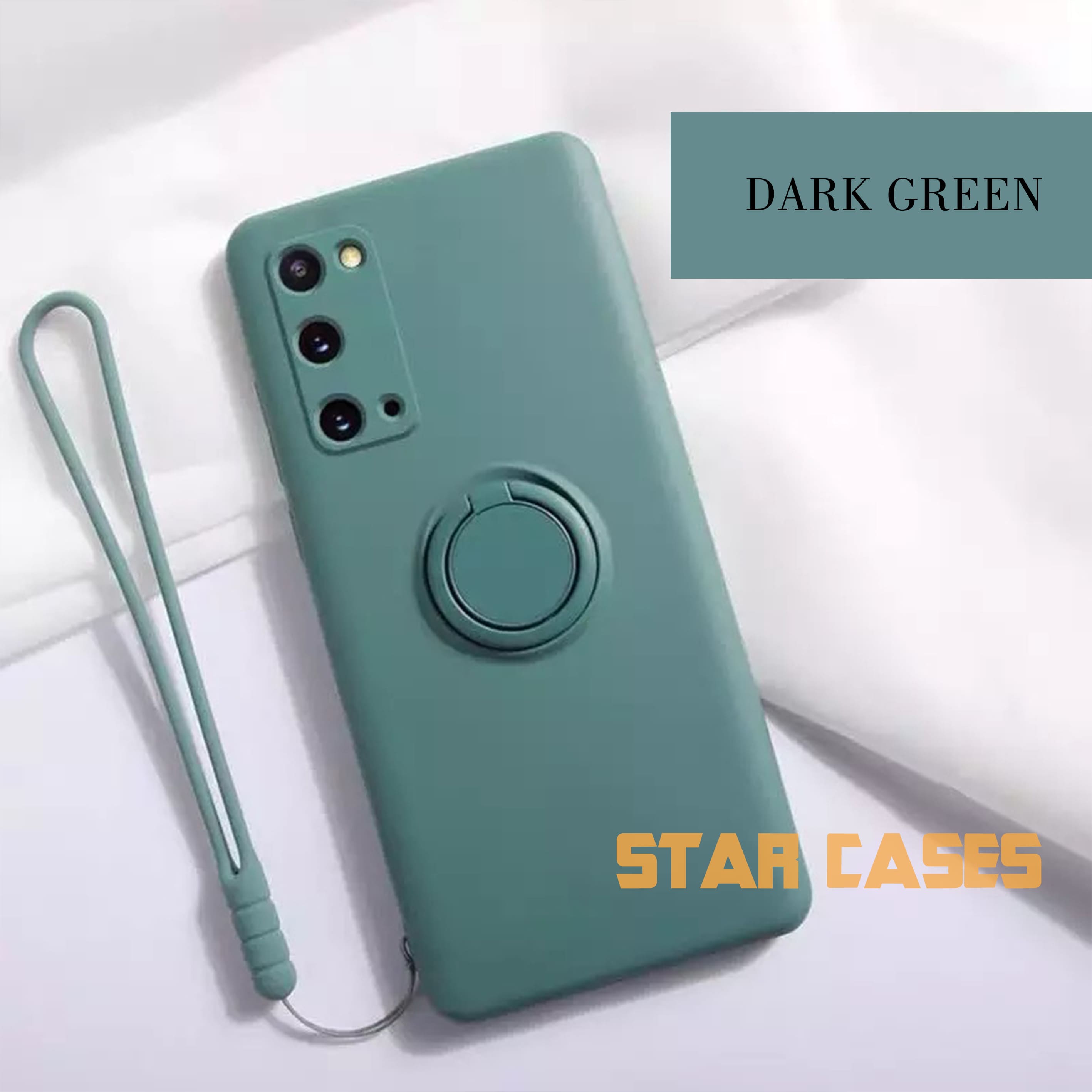 Samsung Note 20 Liquid Silicone Ring Case
