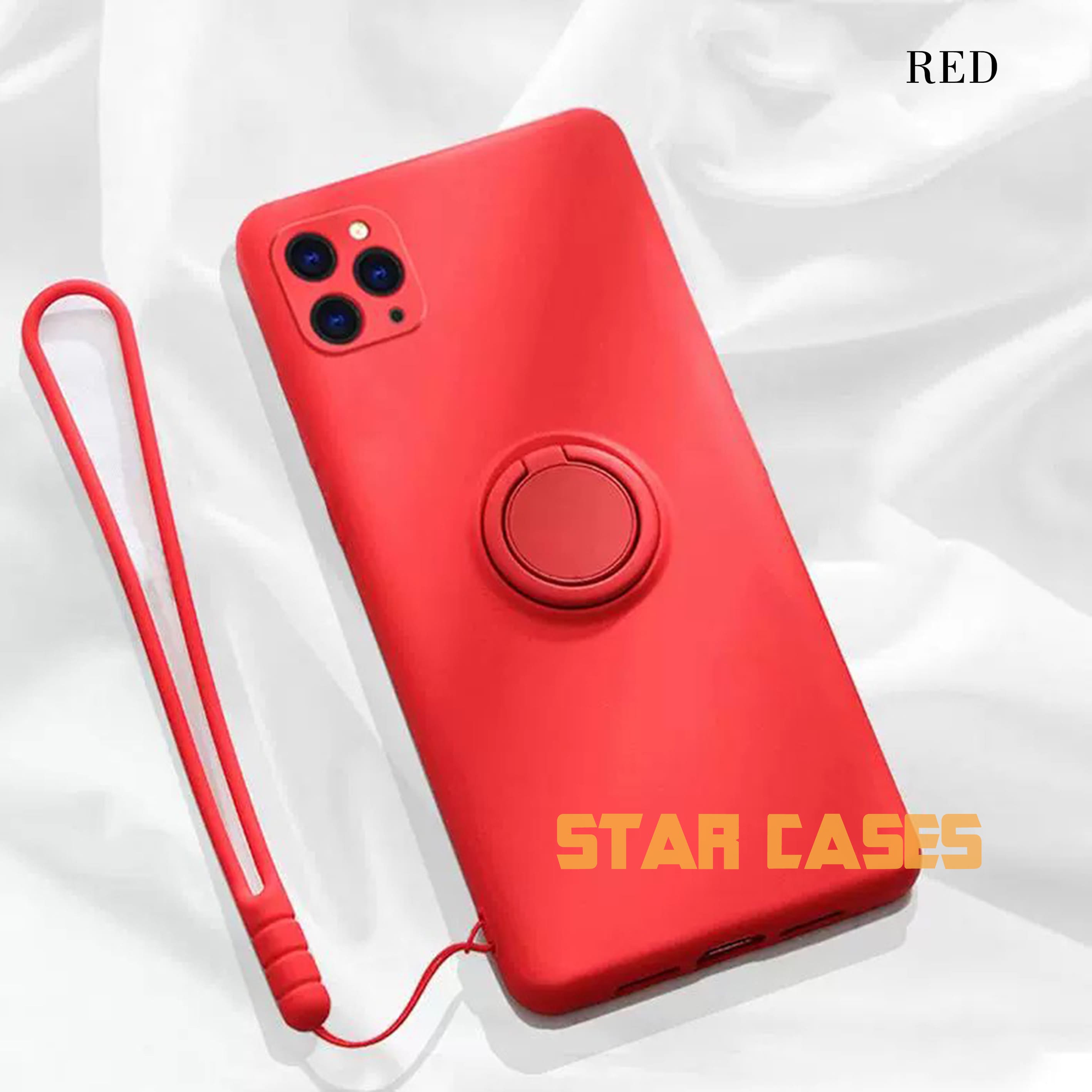 iPhone 13 Liquid Silicone Ring Case