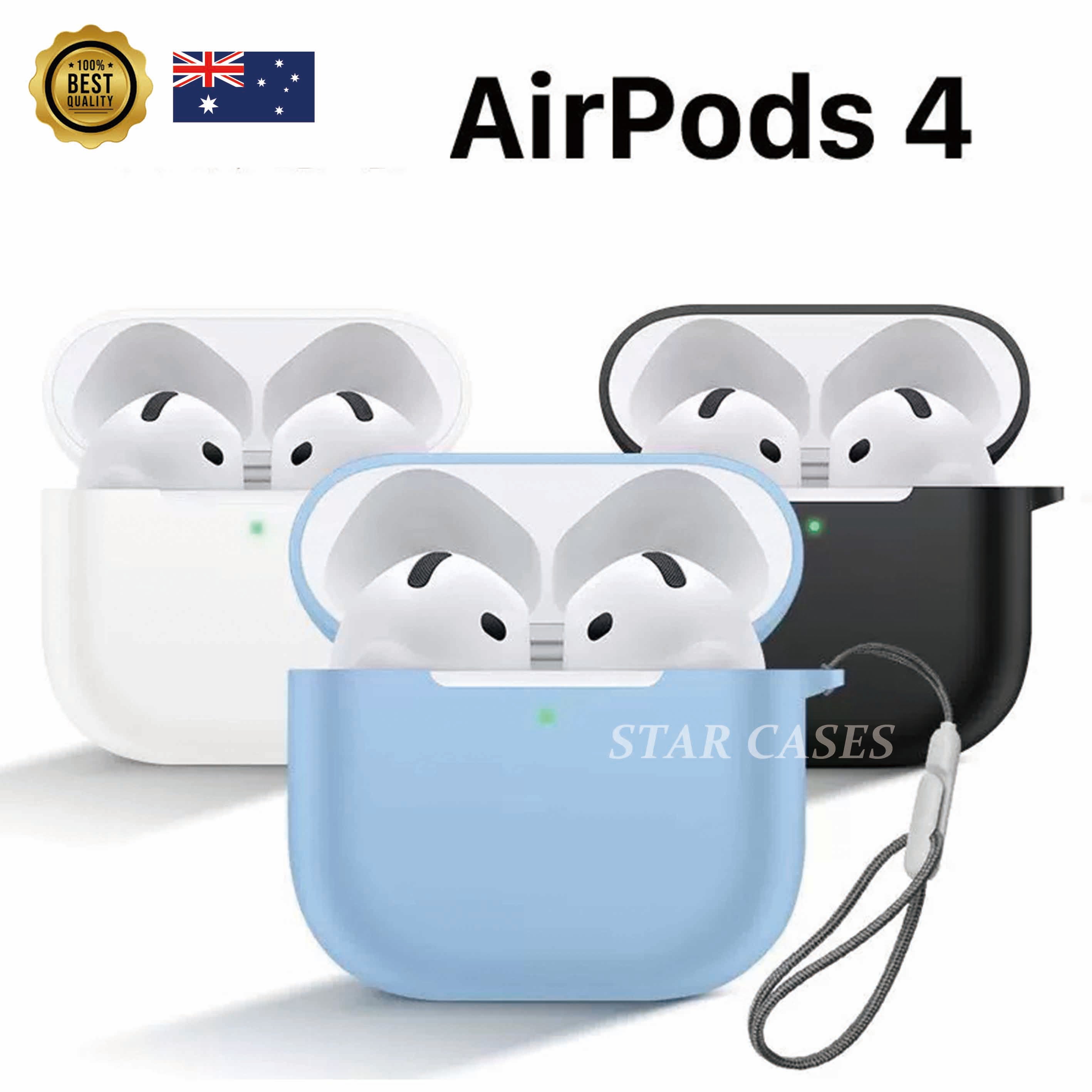 Apple Airpods 4 Silicone Gel Case