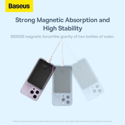 Baseus Magnetic Mini Air Wireless Fast Charge Power Bank 10000mAh 20W