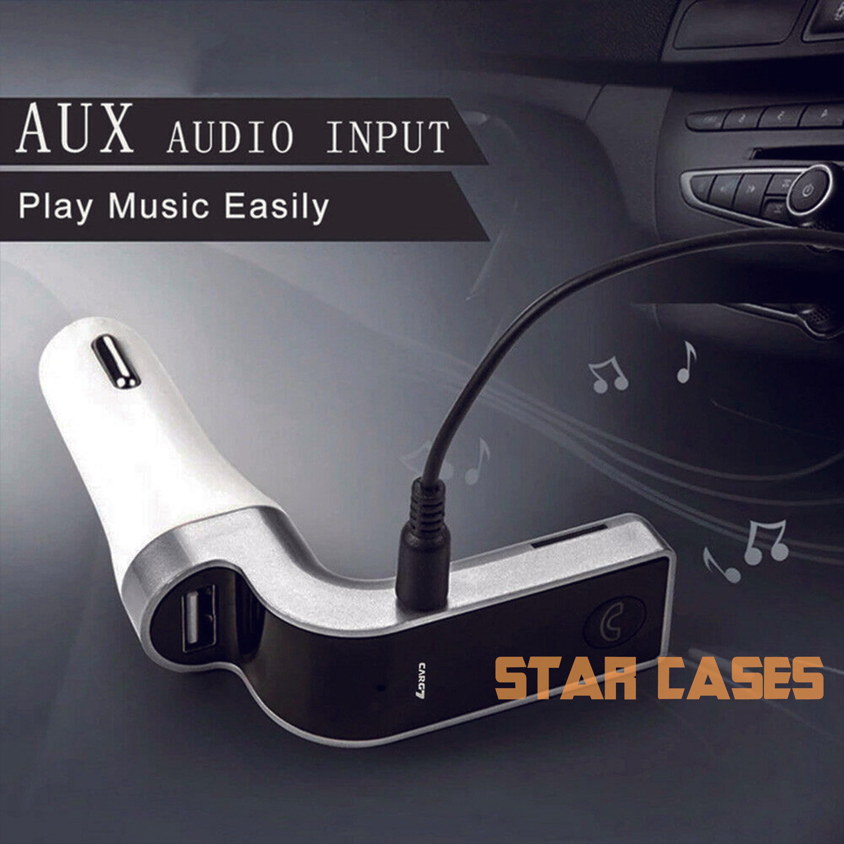 Genuine G7 Bluetooth-compatible 4.0 FM Transmitter