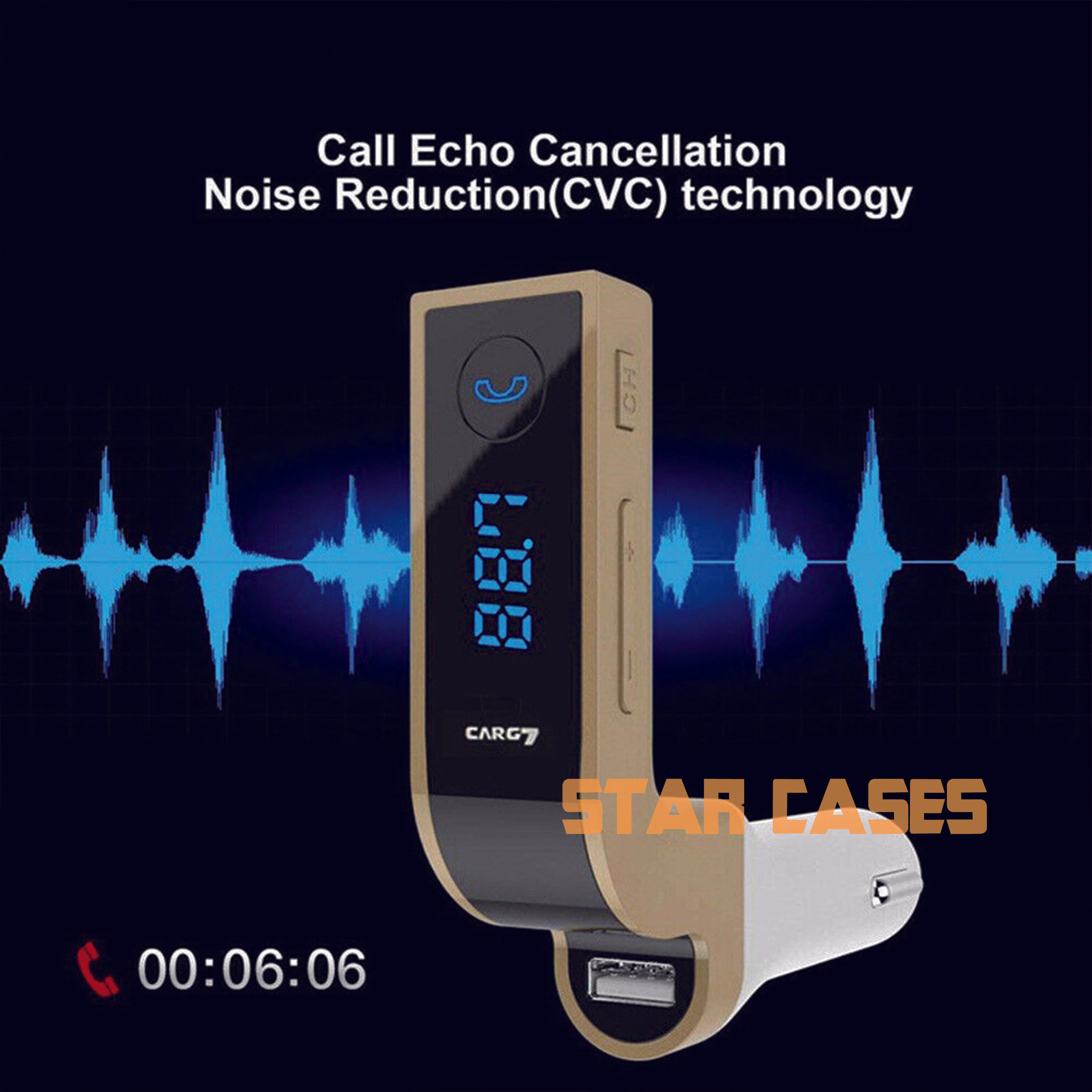 Genuine G7 Bluetooth-compatible 4.0 FM Transmitter