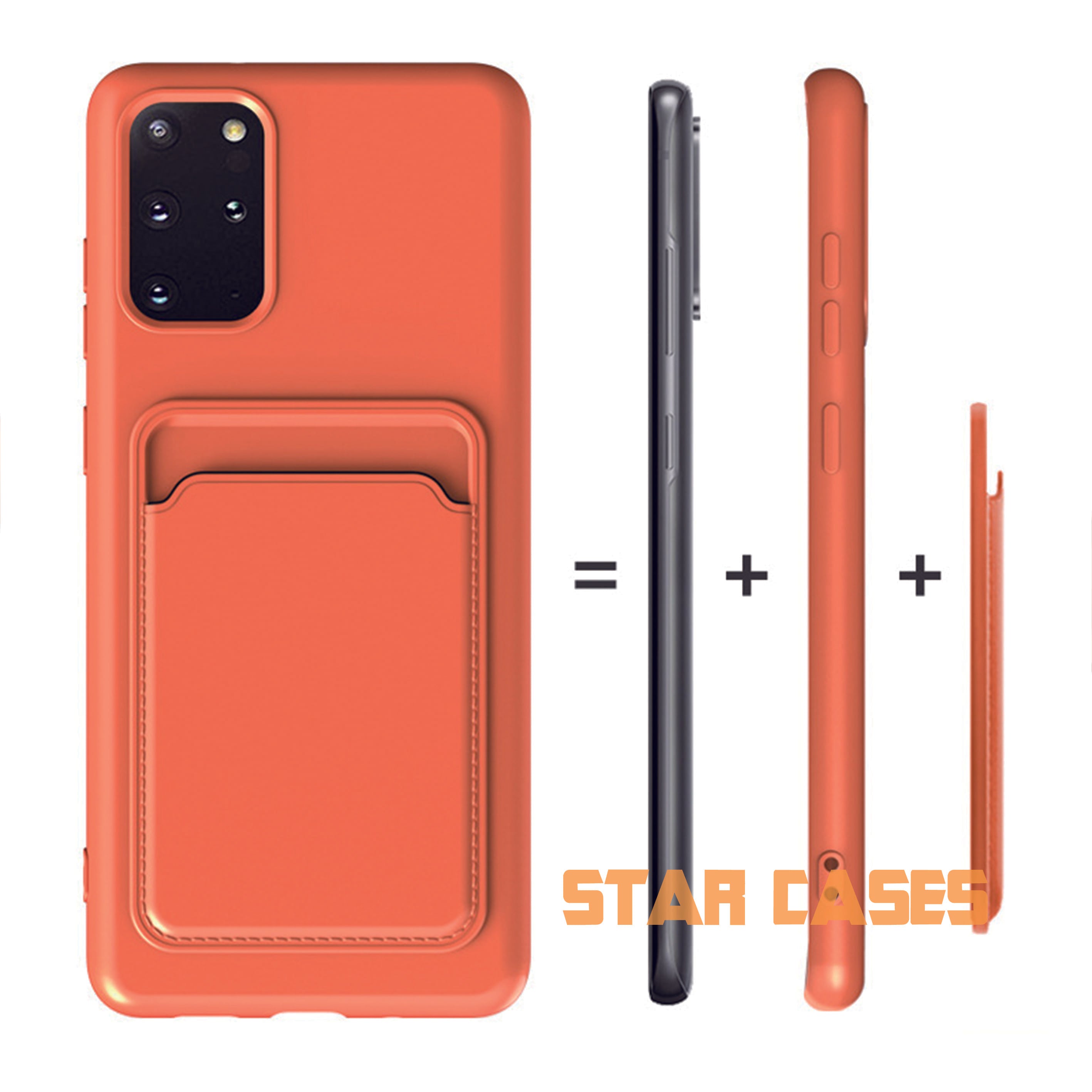 Samsung S20 Plus Back Card Silicone Case