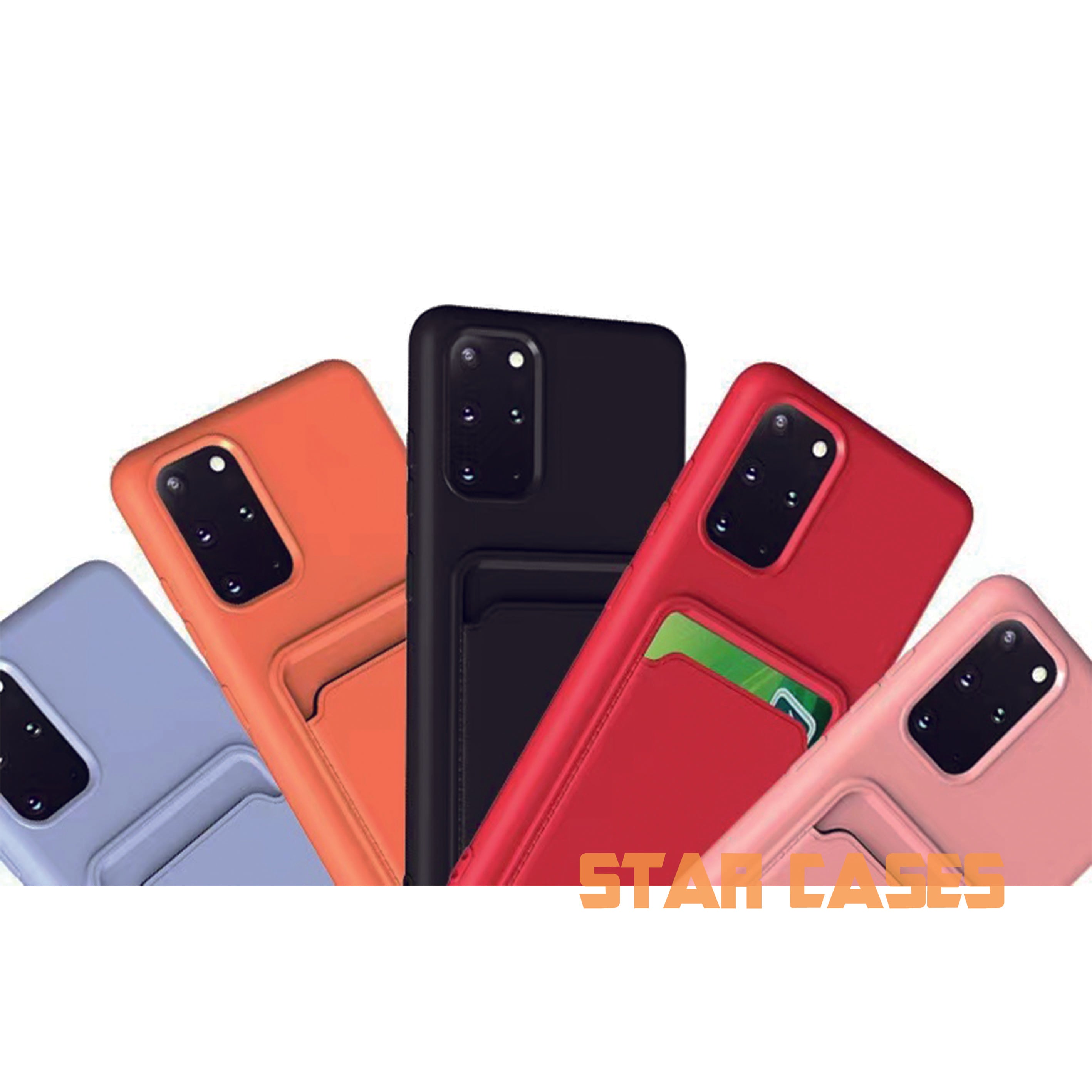 Samsung S20 Plus Back Card Silicone Case