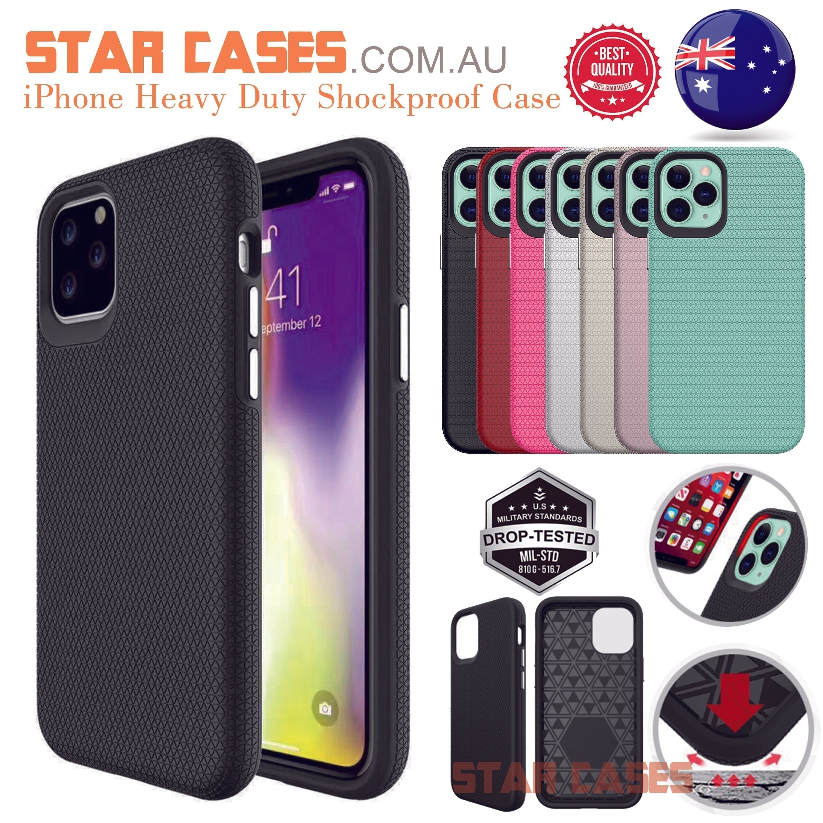 iPhone 15 Plus Rhinos Rugged Shockproof Case