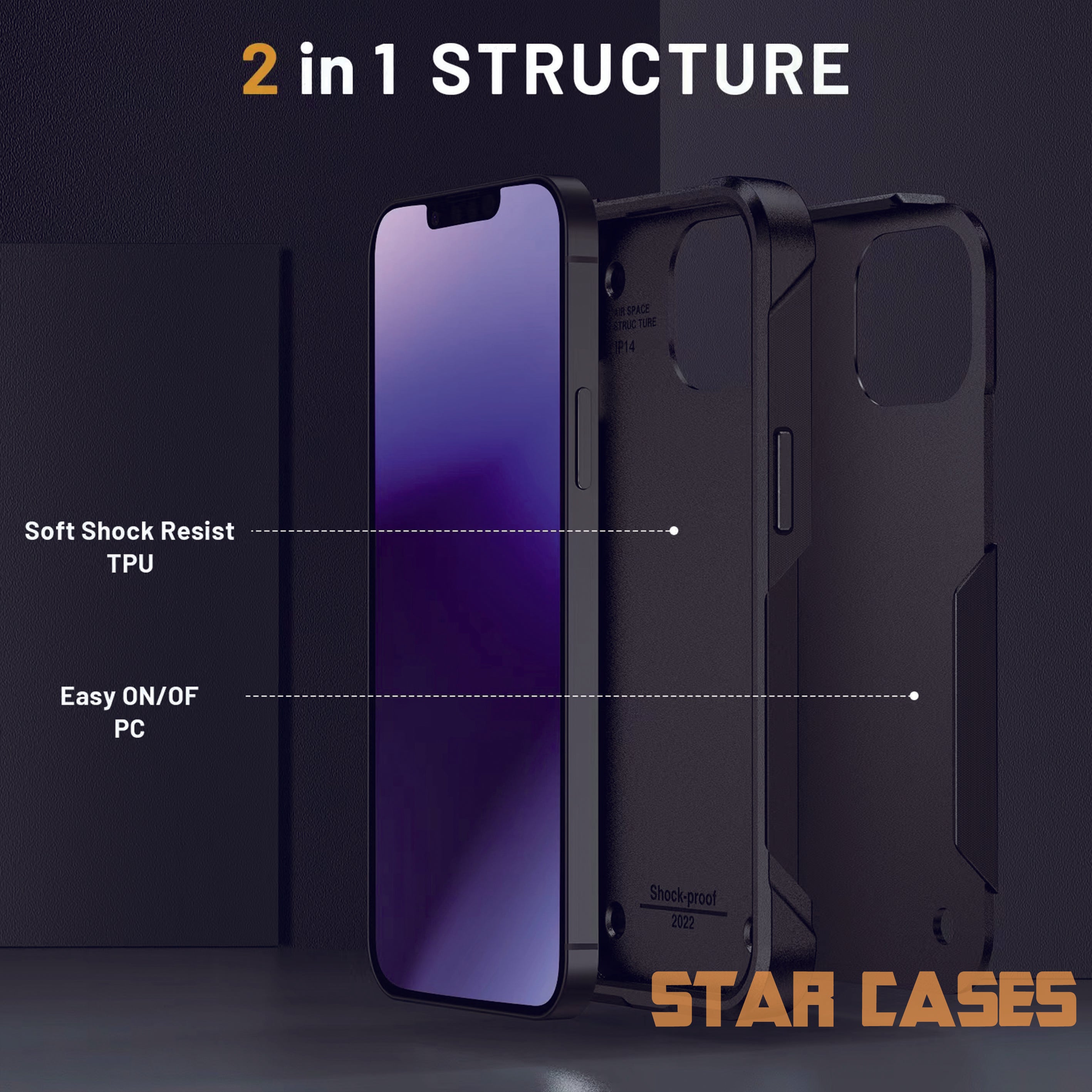 iPhone 15 Plus New Heavy Duty Commuter Case