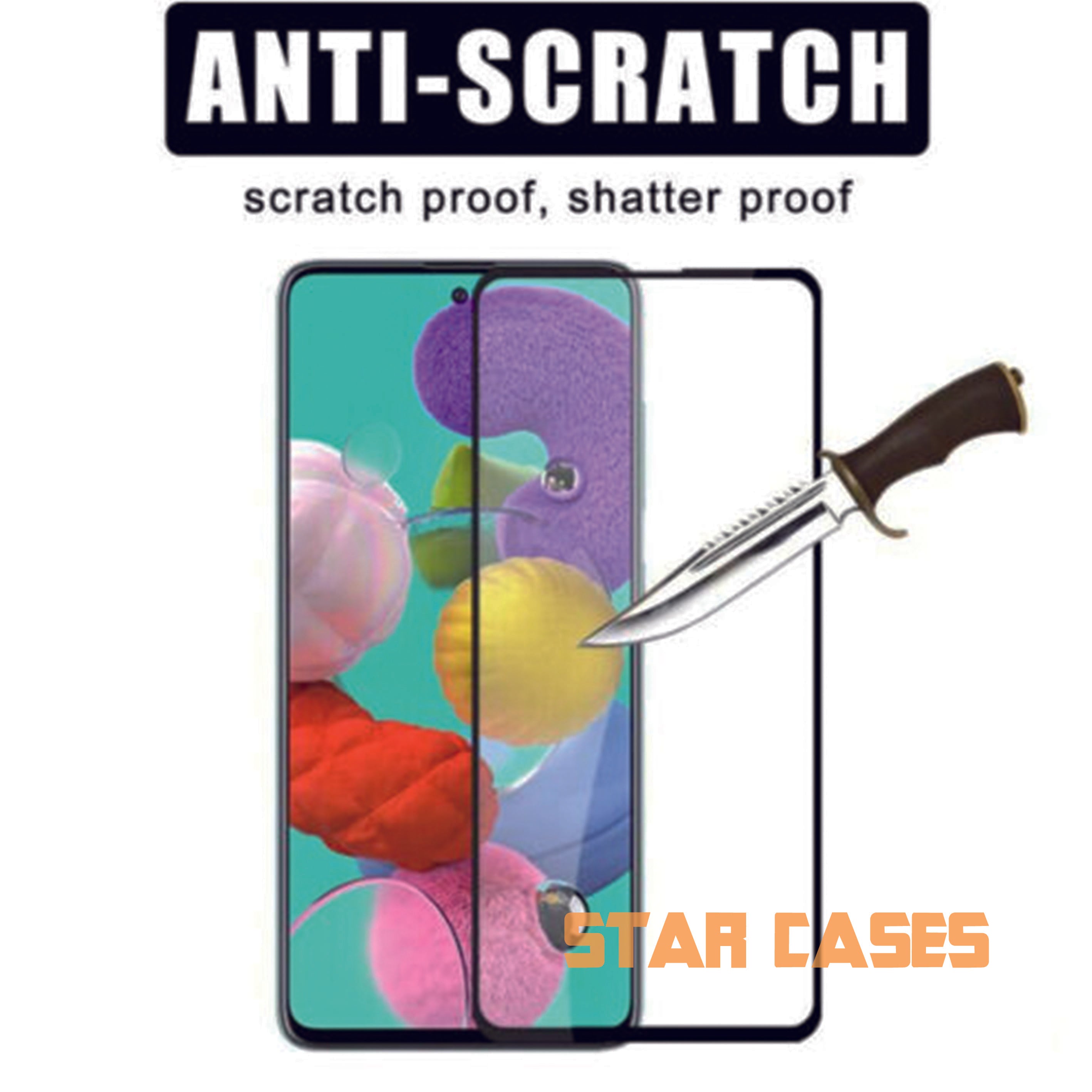 Samsung Full Coverage Tempered Glass Screen Protector
