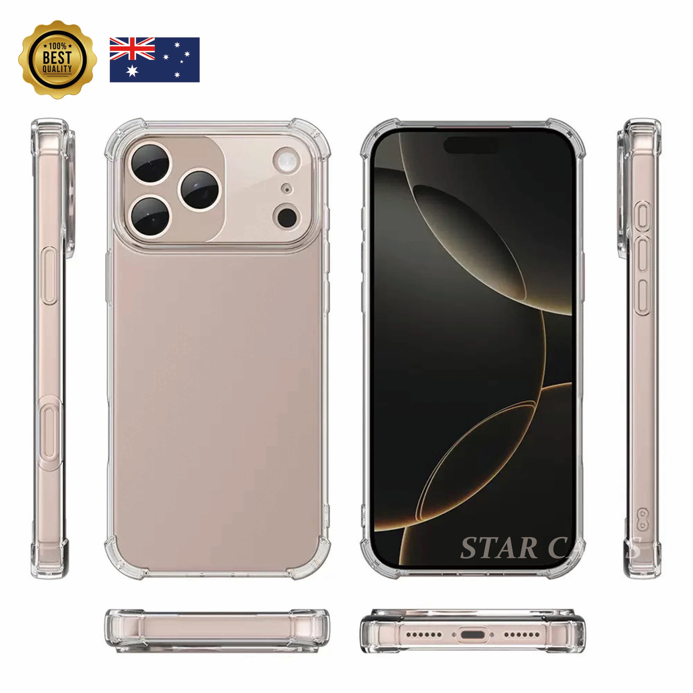iPhone 17 Clear Soft Bumper Case