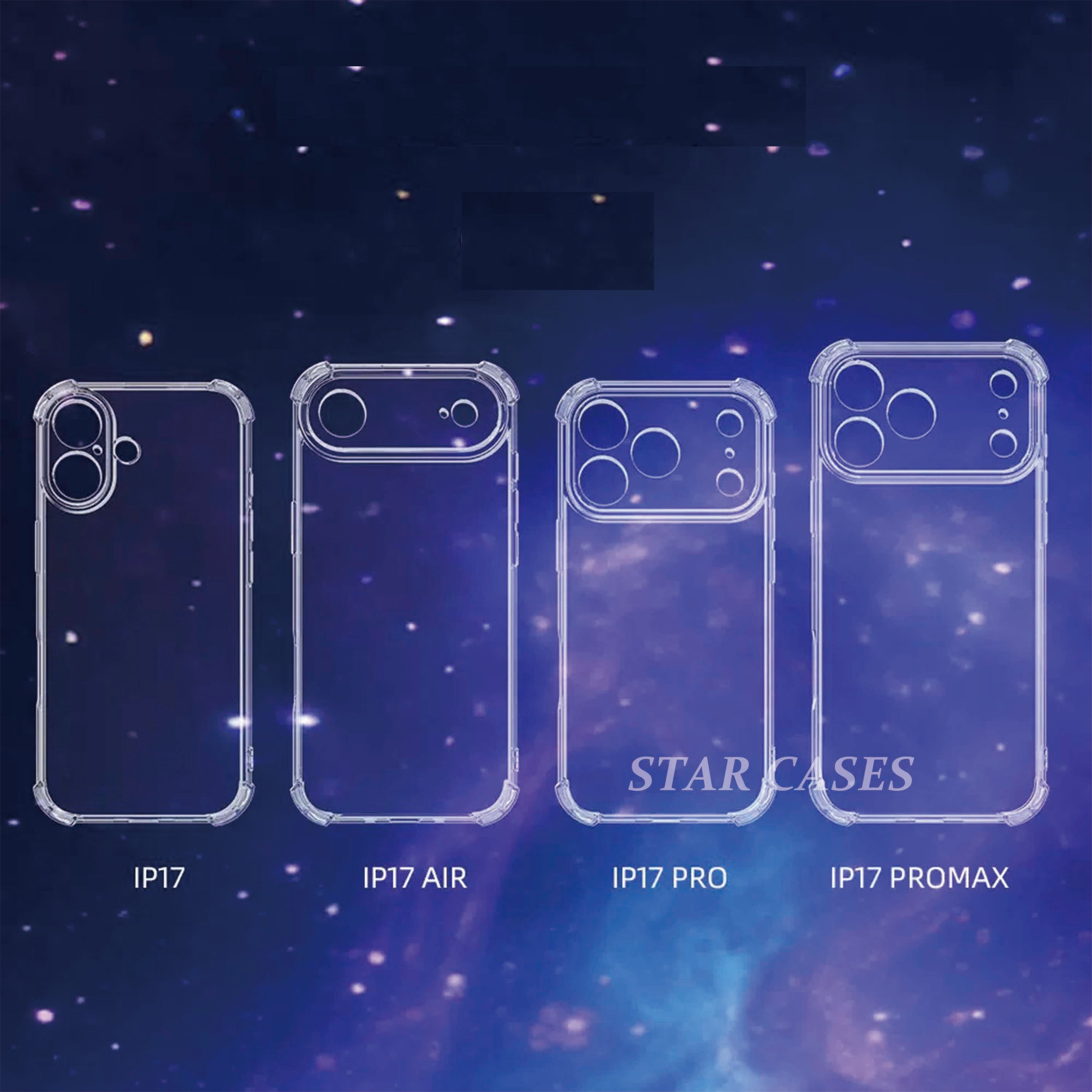 iPhone 17 Clear Soft Bumper Case