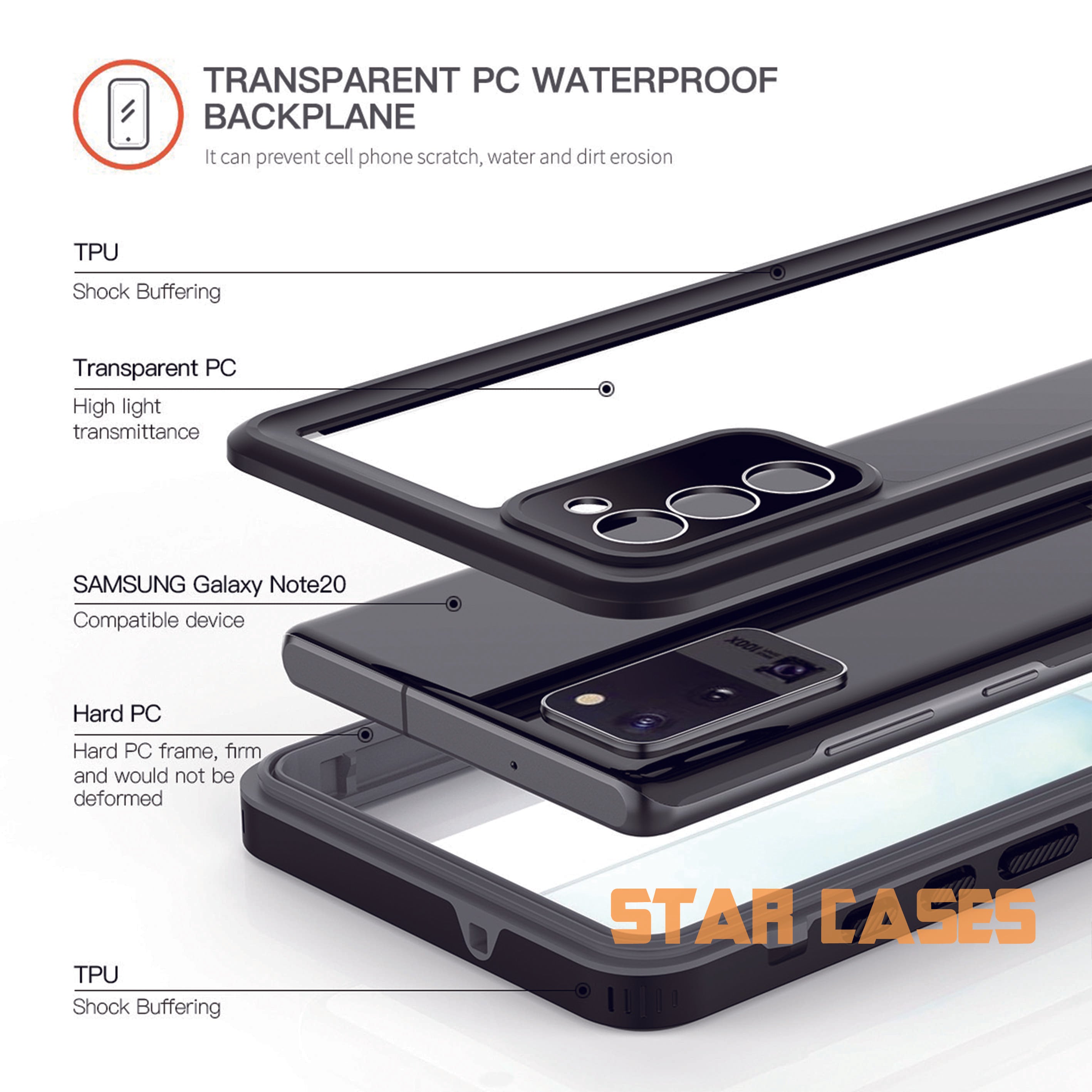 Samsung S21 Plus Waterproof Shockproof Case