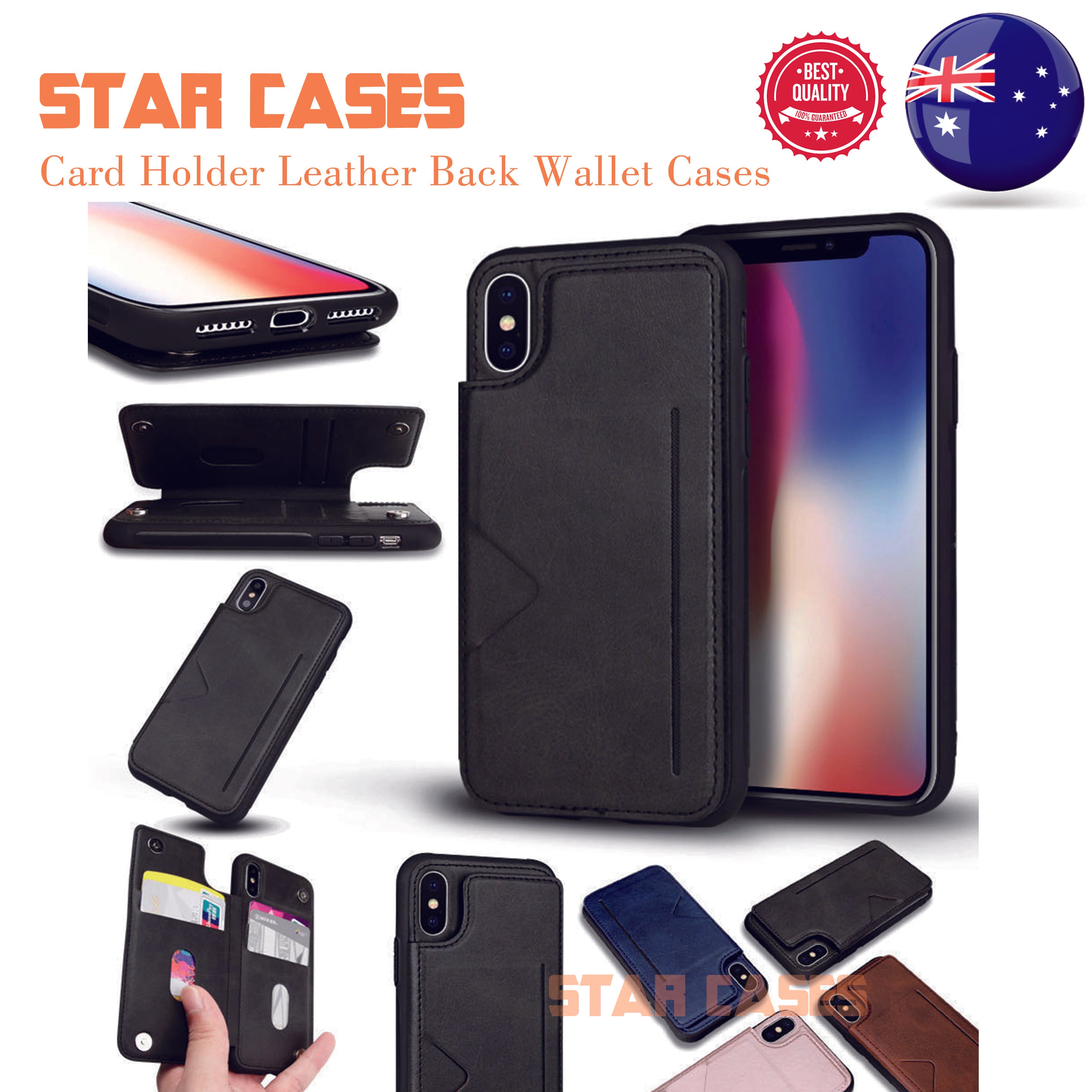 iPhone XsMax Hanman Back Flip Wallet Case