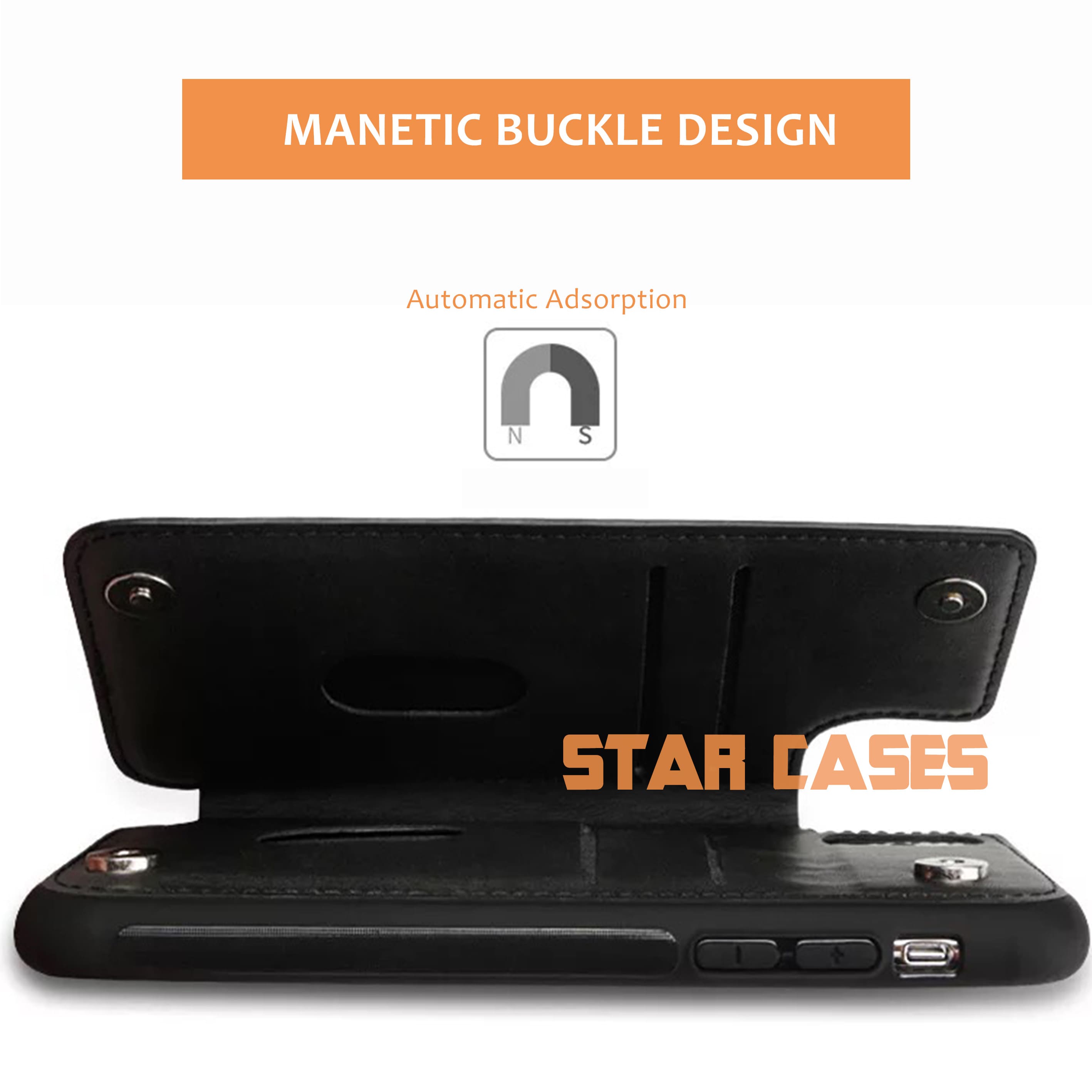 iPhone 14 Plus Hanman Back Flip Wallet Case