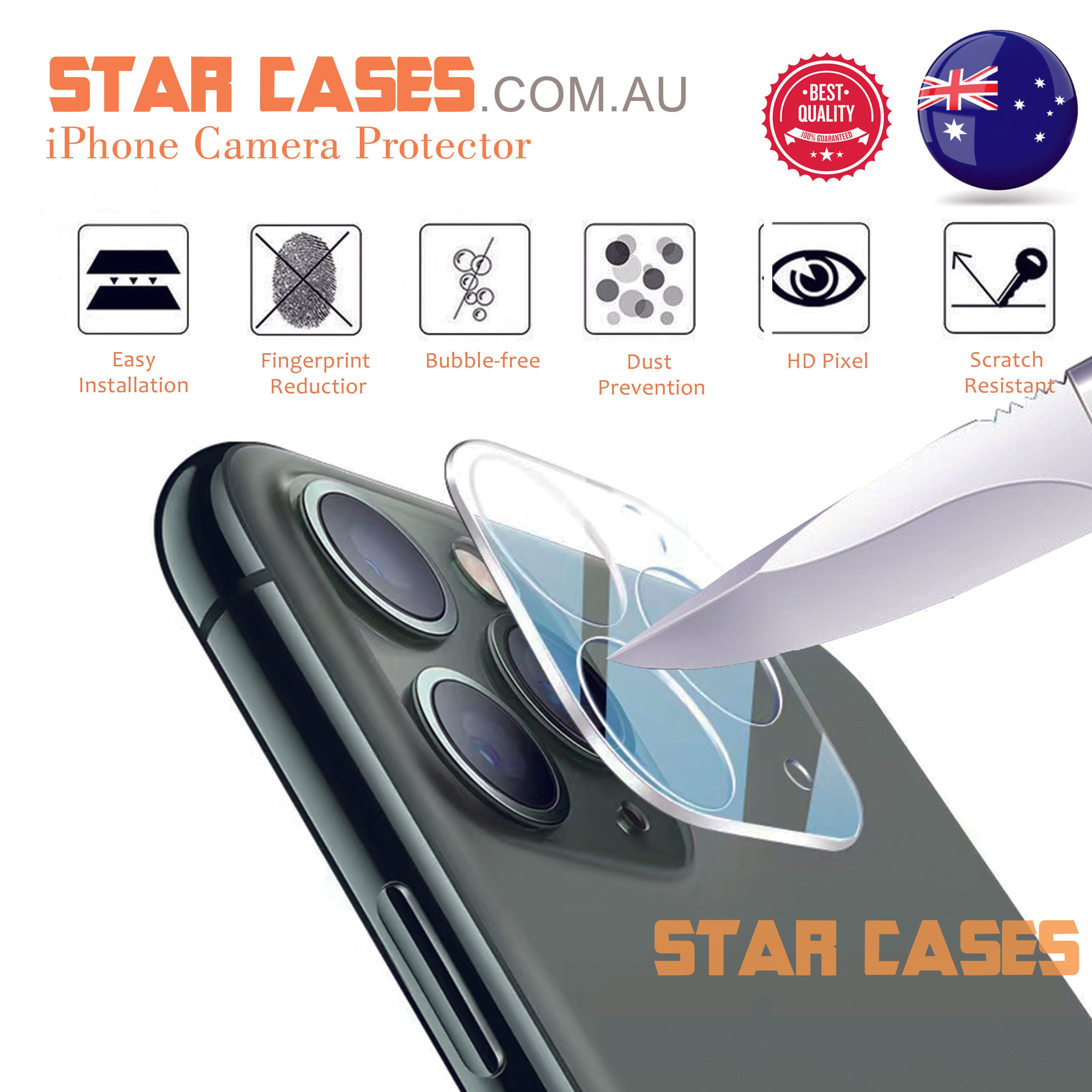 iPhone Camera Lens Screen Protector