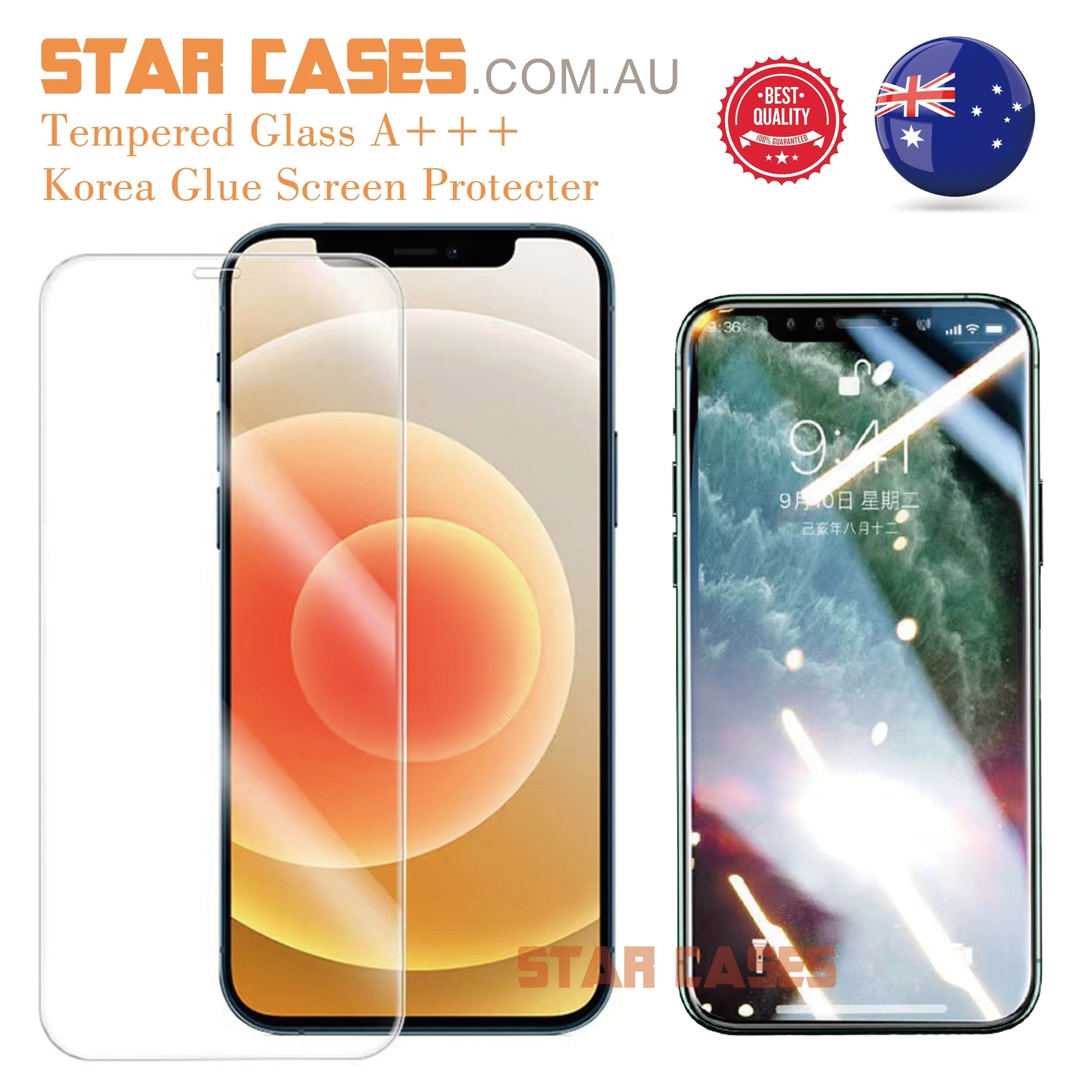 iPhone 25 Packs Tempered Glass A+++  Japan Glue Screen Protector