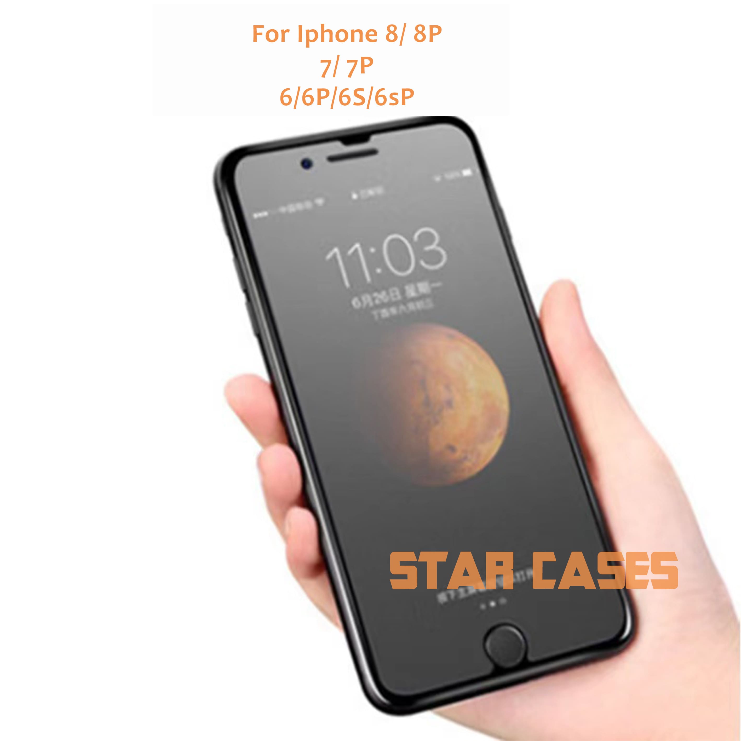 iPhone Front Matte Tempered Glass Screen Protector