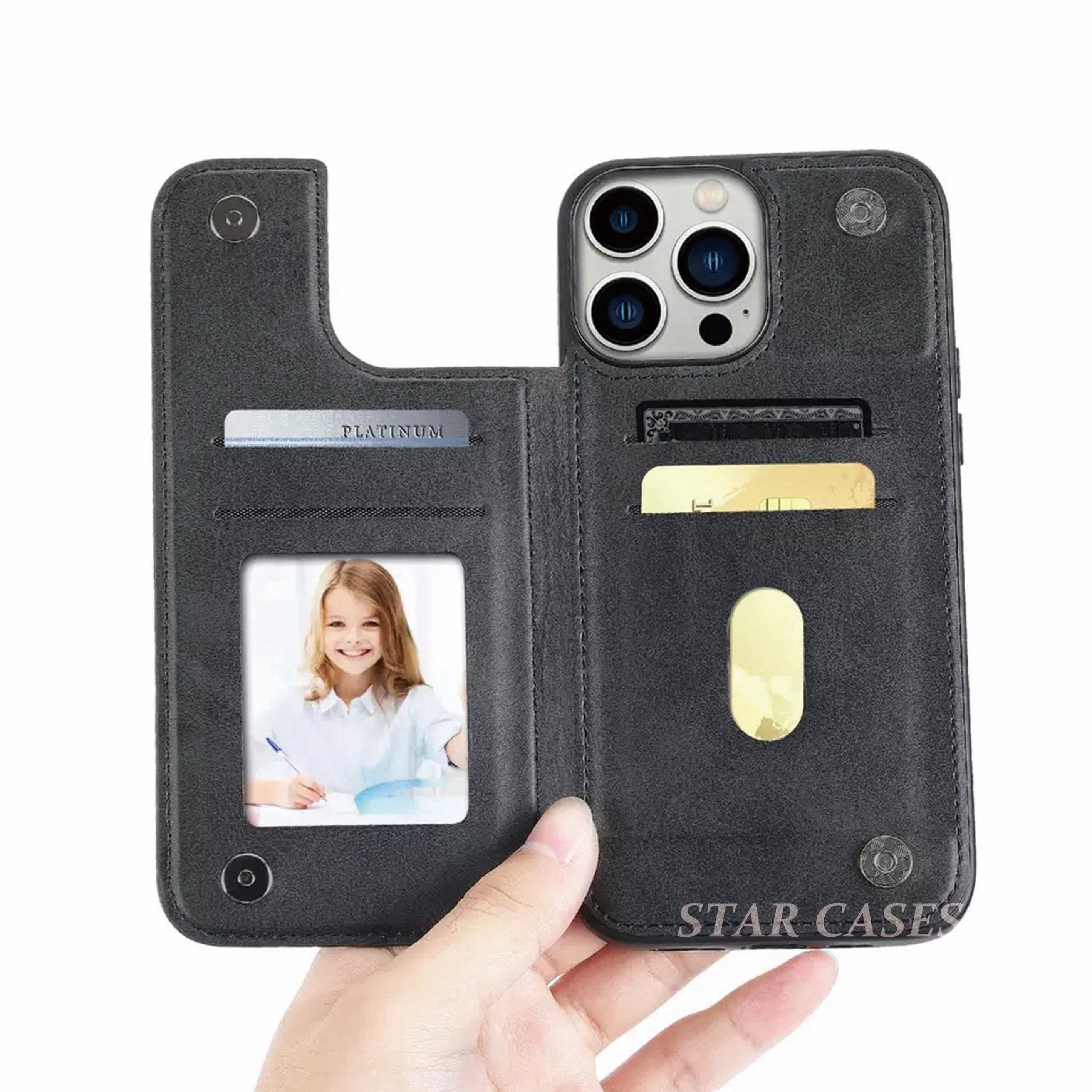 iPhone 17 Hanman Back Flip Wallet Case