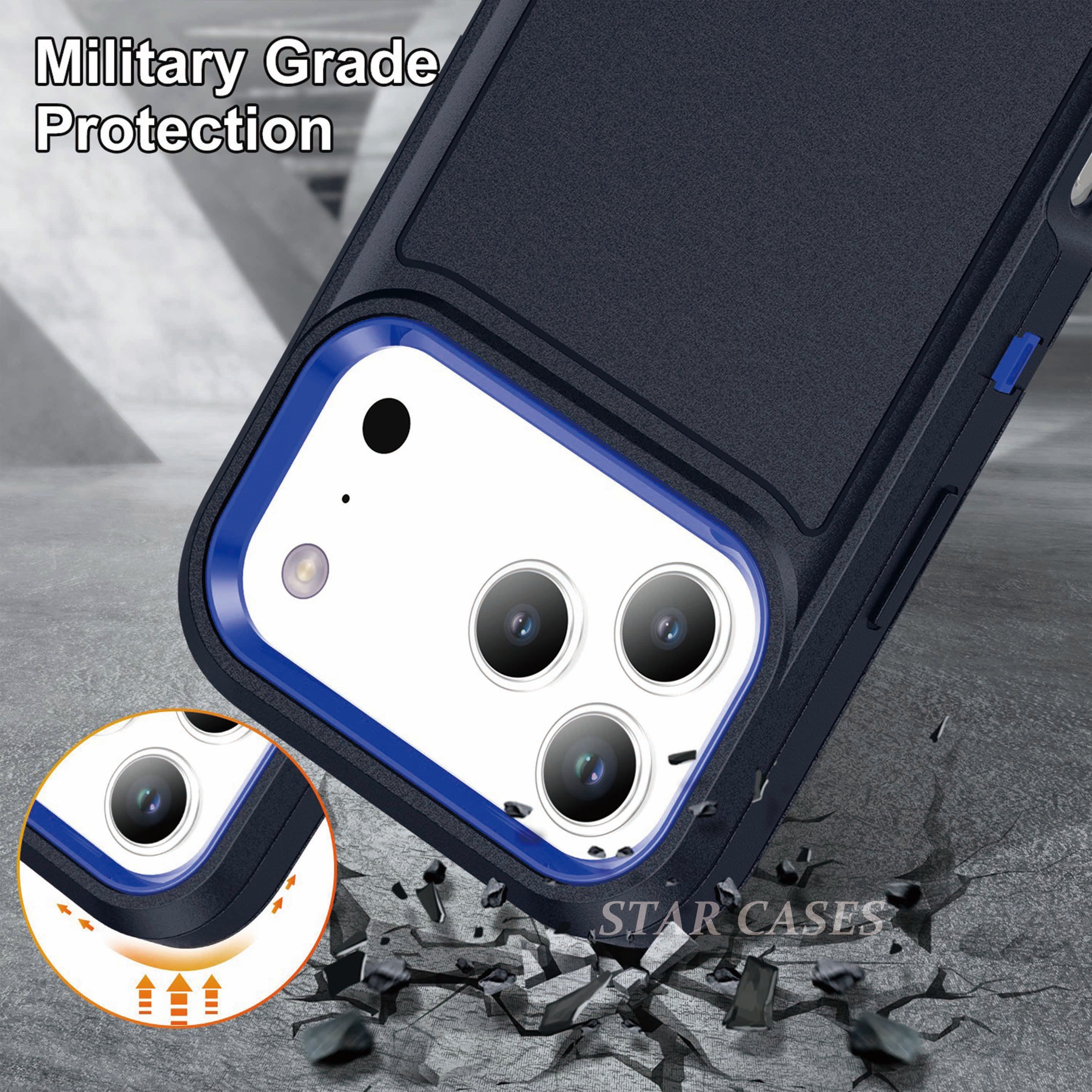 iPhone 17 Pro Max Defender Heavy Duty Case