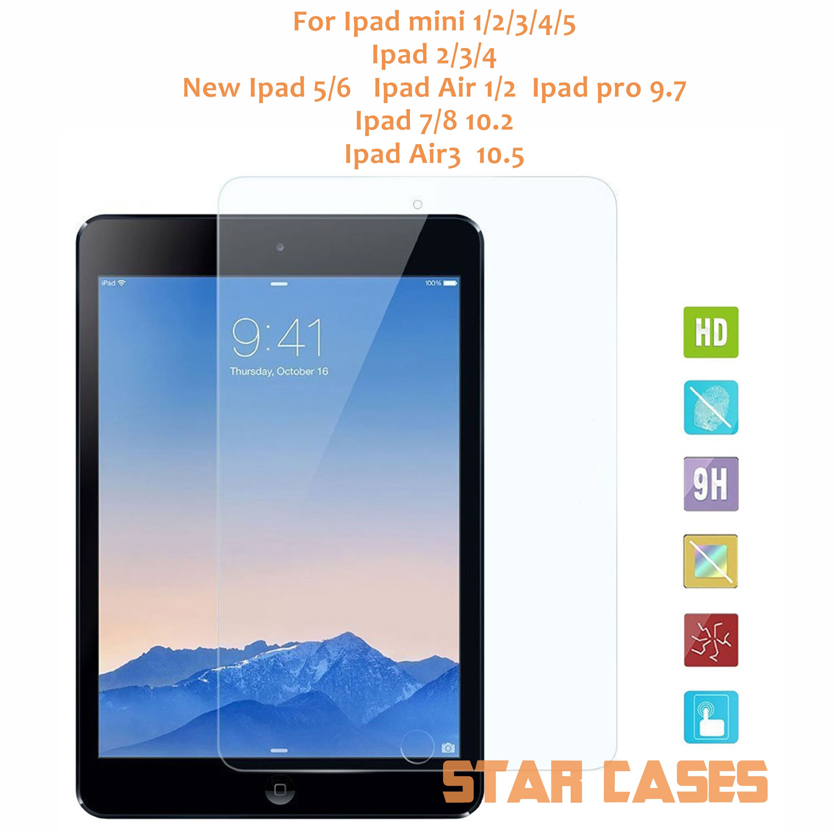 iPad Tempered Glass Screen Protector