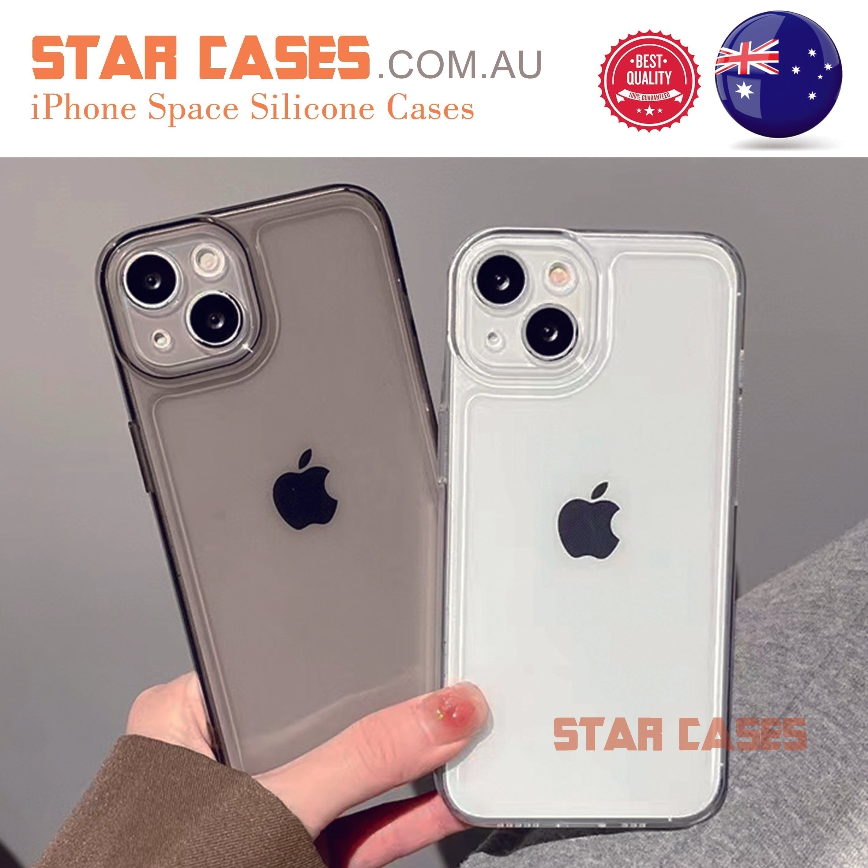 iPhone 14 Plus Space Soft Clear Case