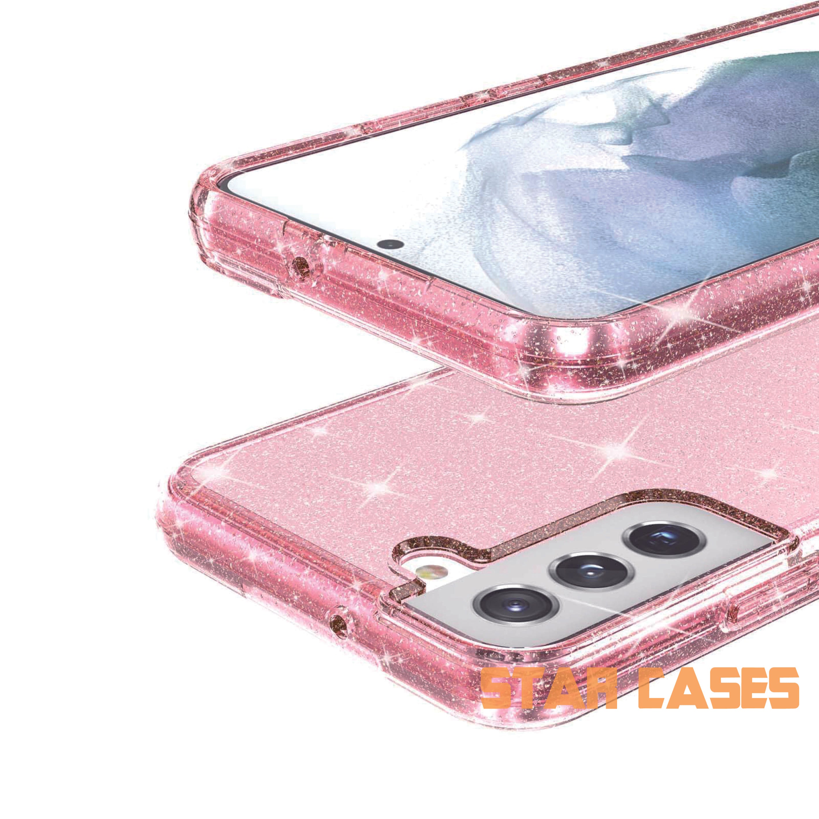 Samsung S23 Terminator Sparkling Hard Clear Case