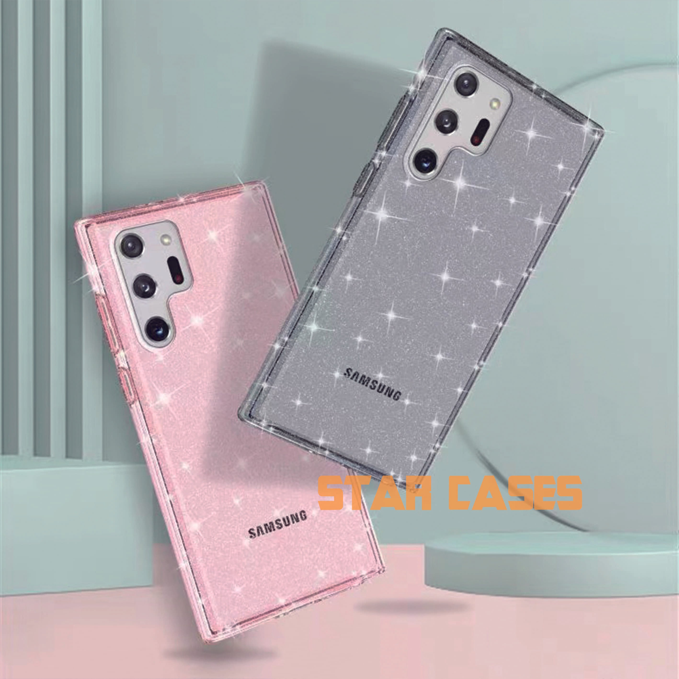 Samsung S23 Terminator Sparkling Hard Clear Case