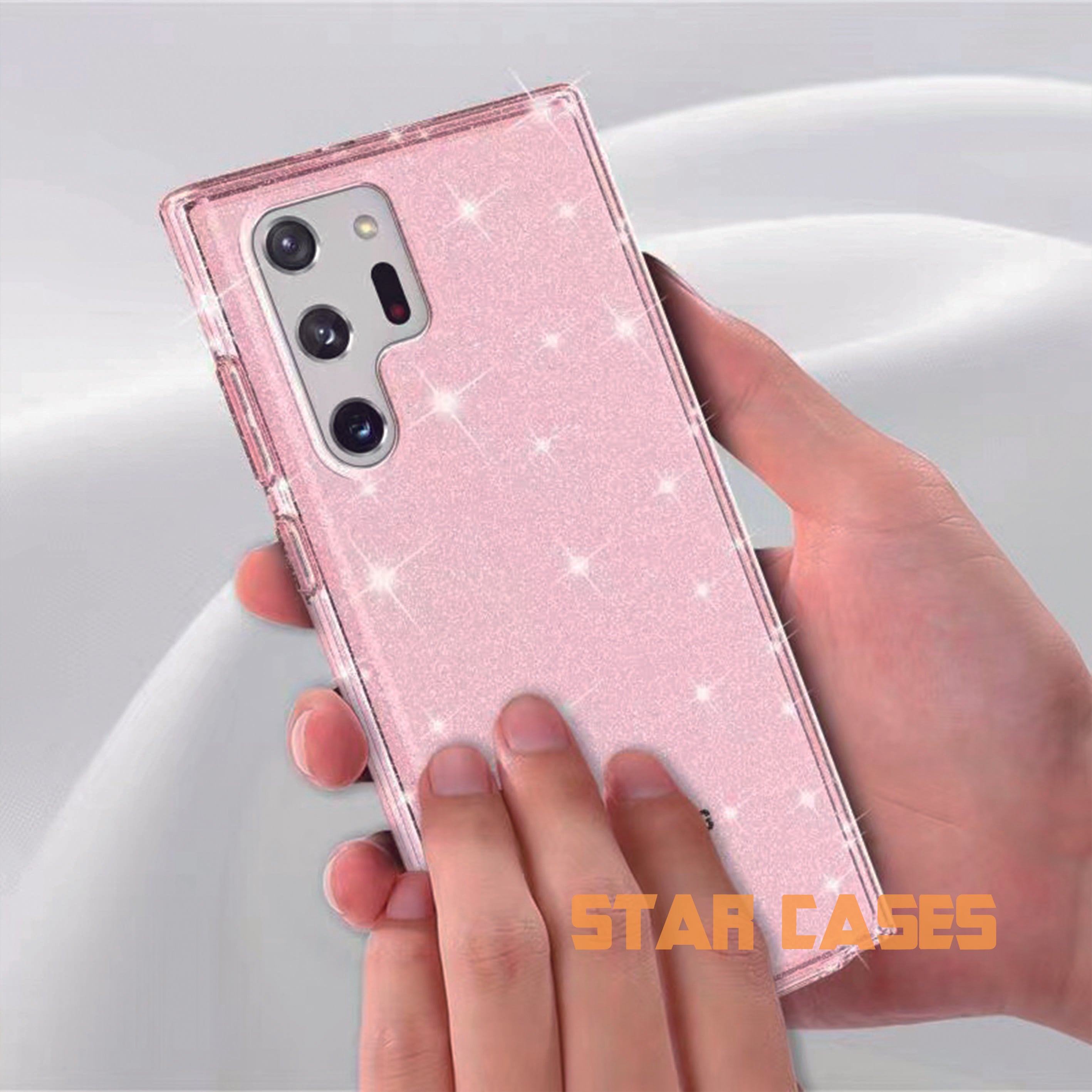 Samsung S21 Ultra Terminator Sparkling Hard Clear Case